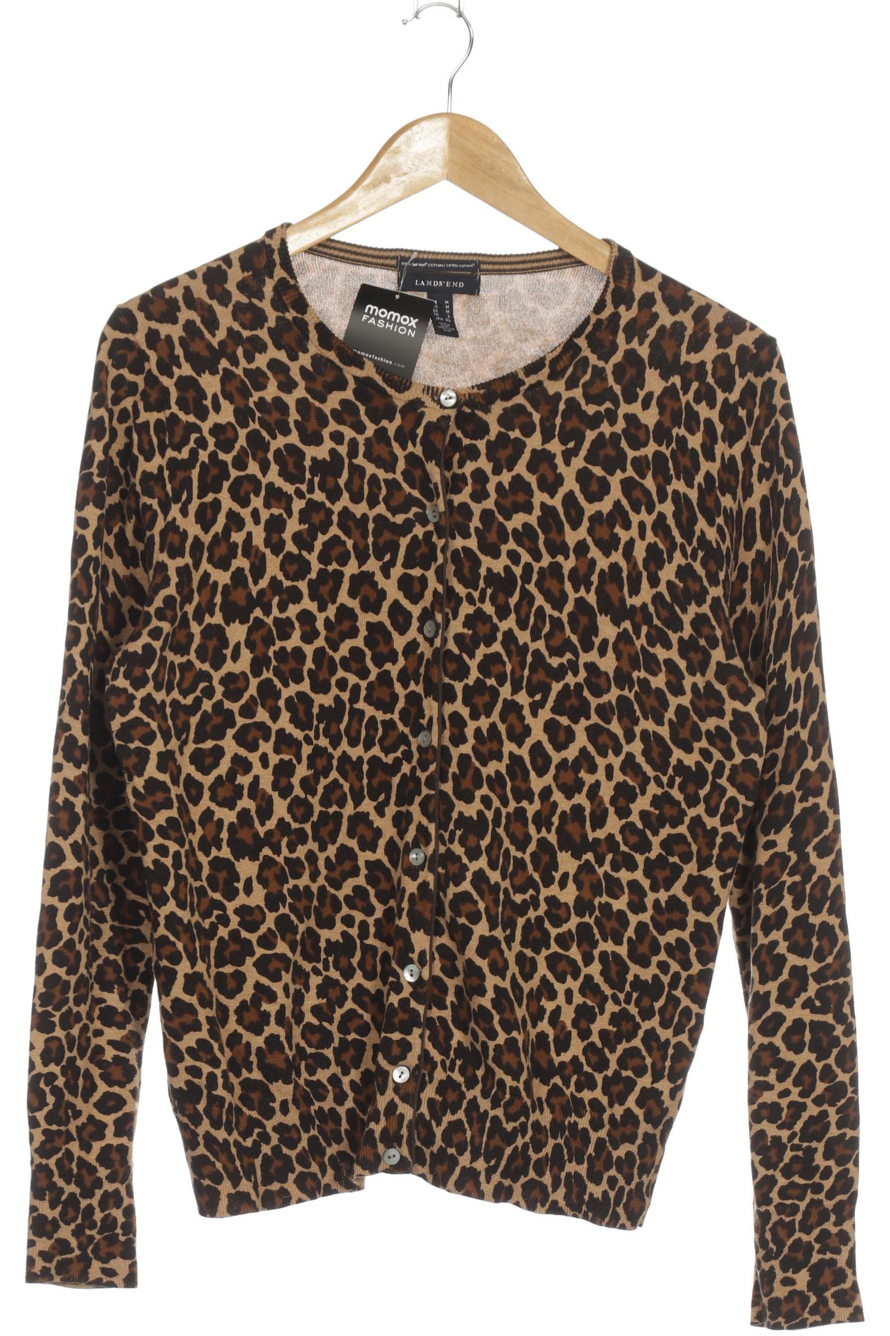 

Lands End Damen Strickjacke, braun, Gr.