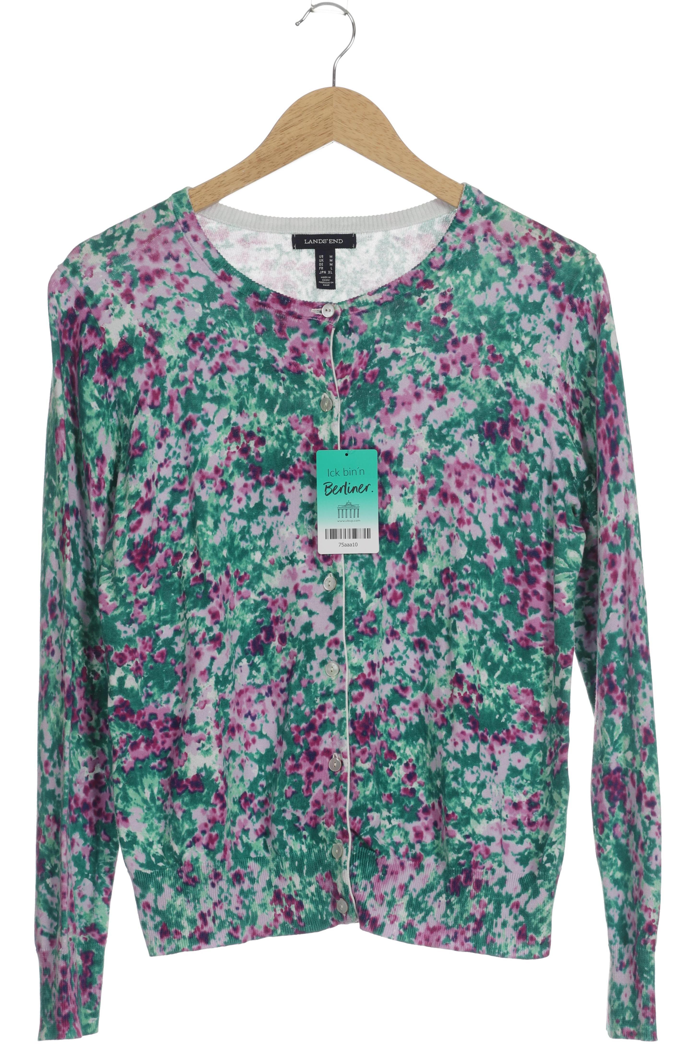 

Lands End Damen Strickjacke, grün, Gr.