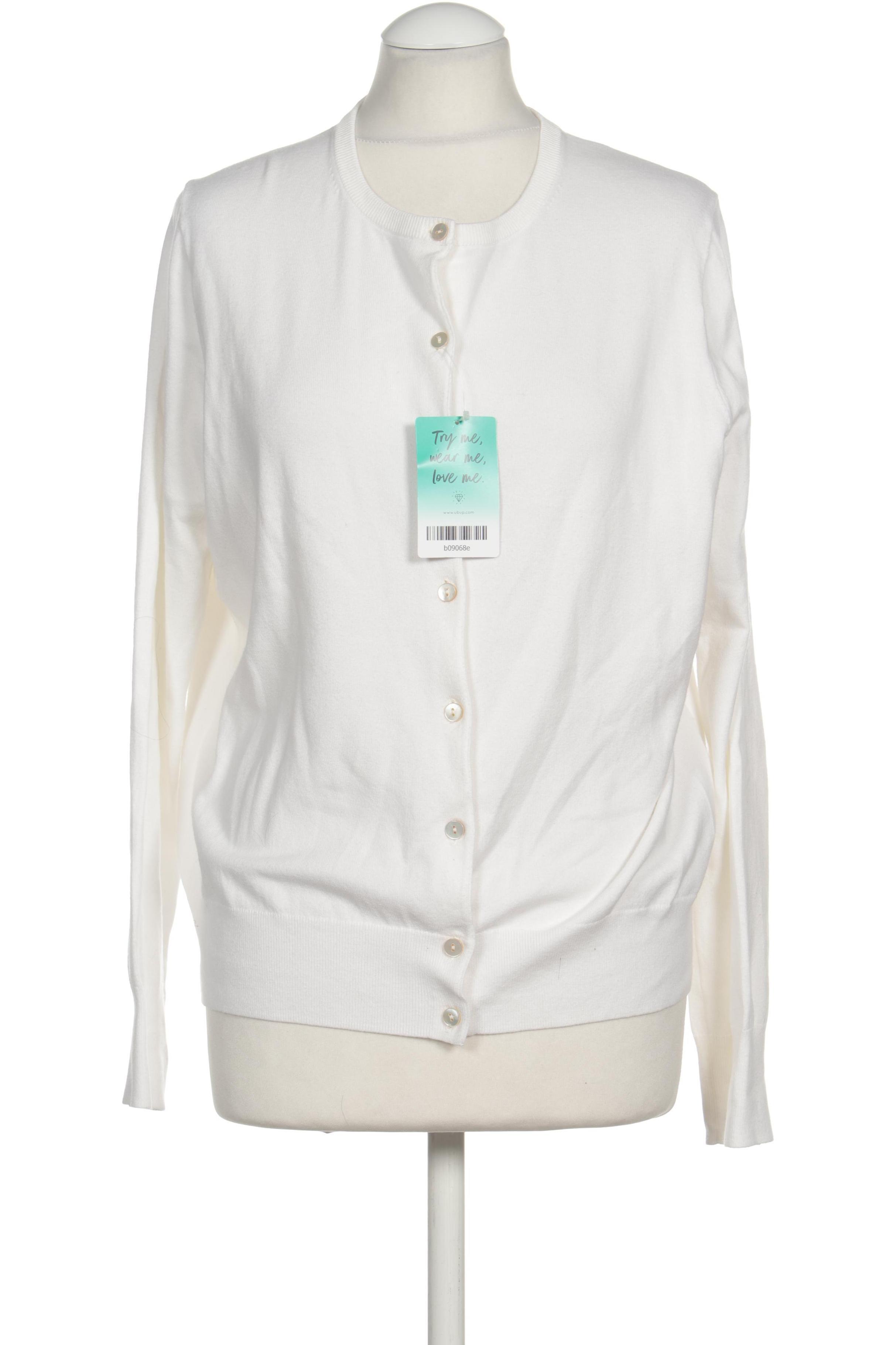 

Lands End Damen Strickjacke, weiß, Gr.