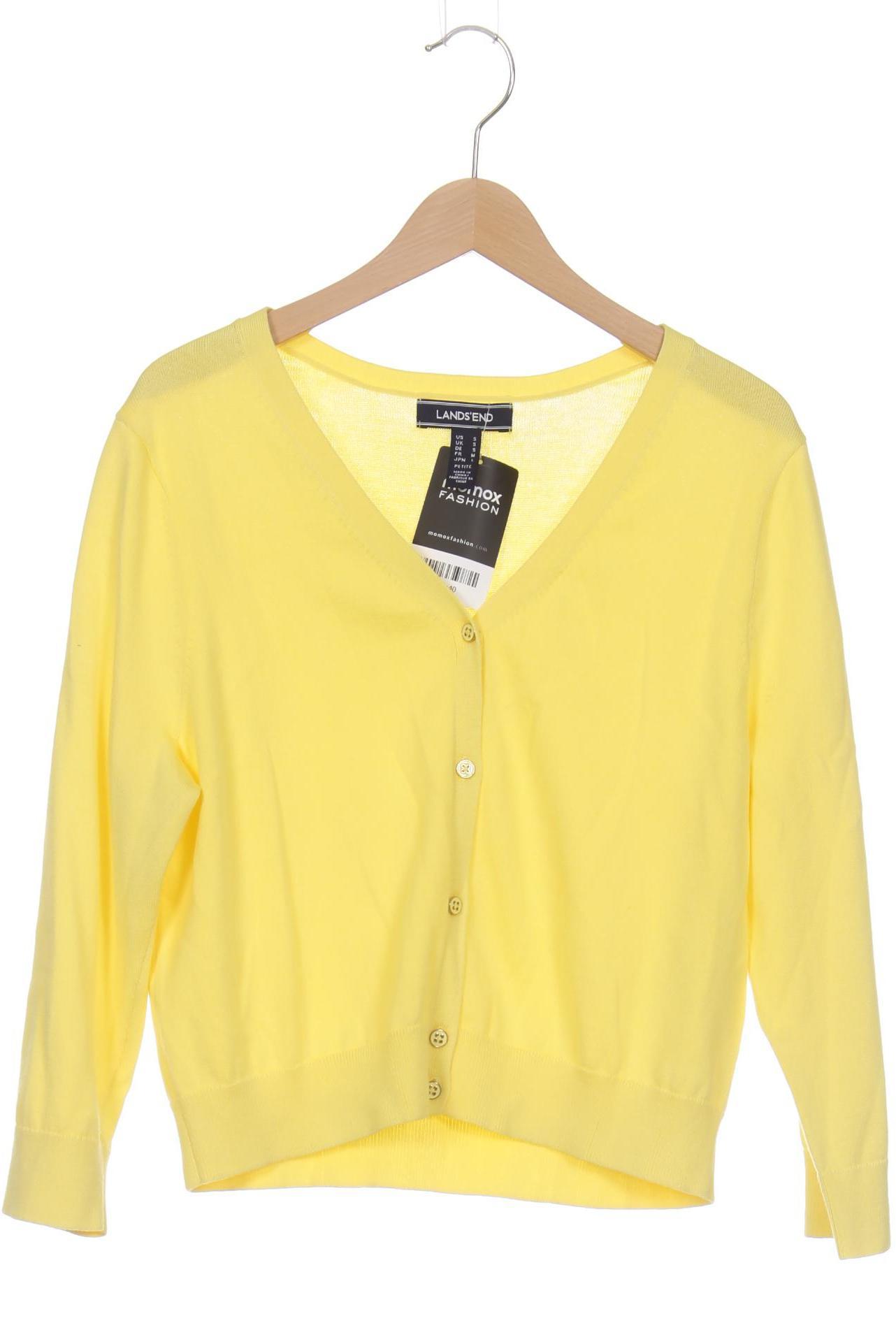 

Lands End Damen Strickjacke, gelb, Gr.
