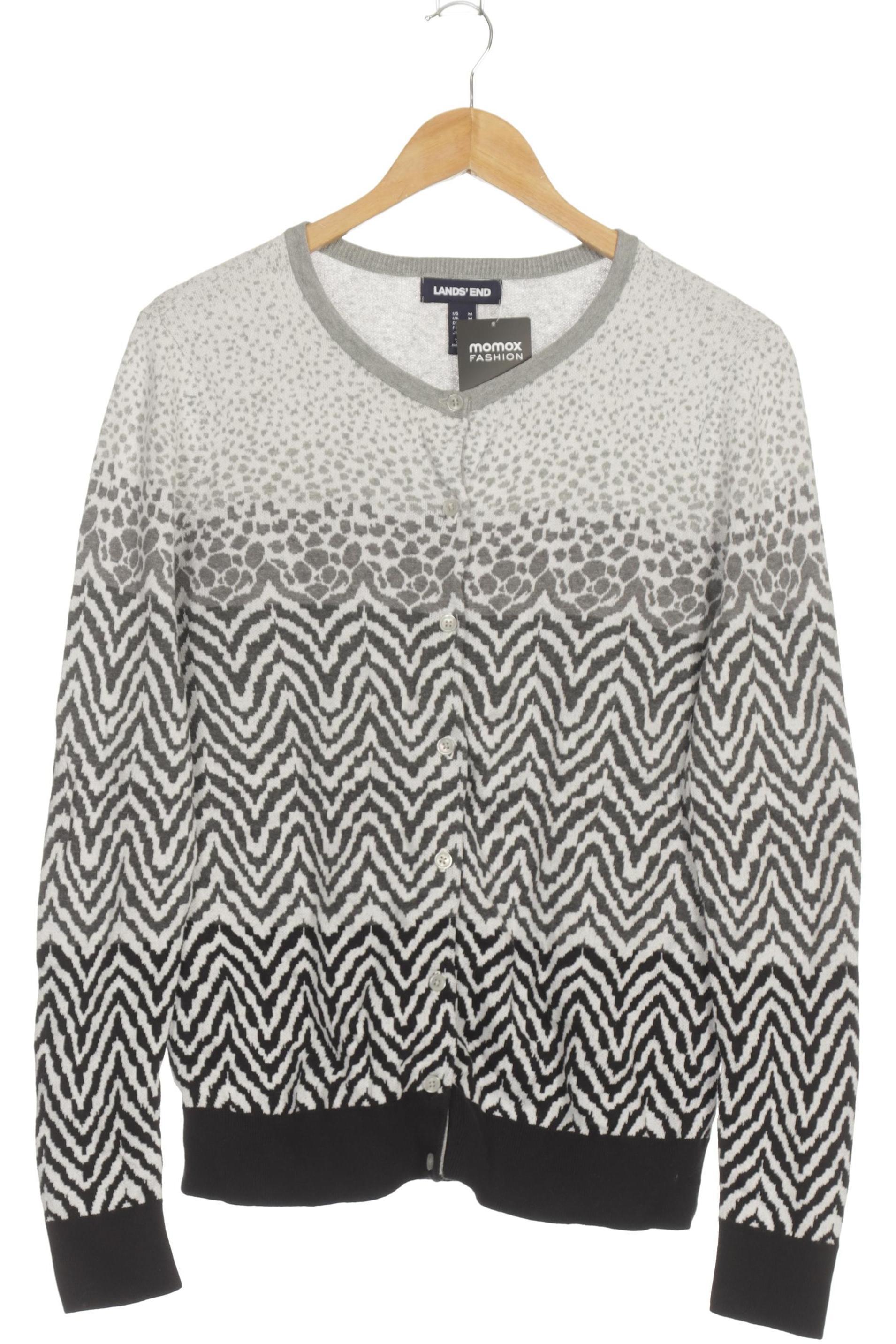 

Lands End Damen Strickjacke, grau, Gr.