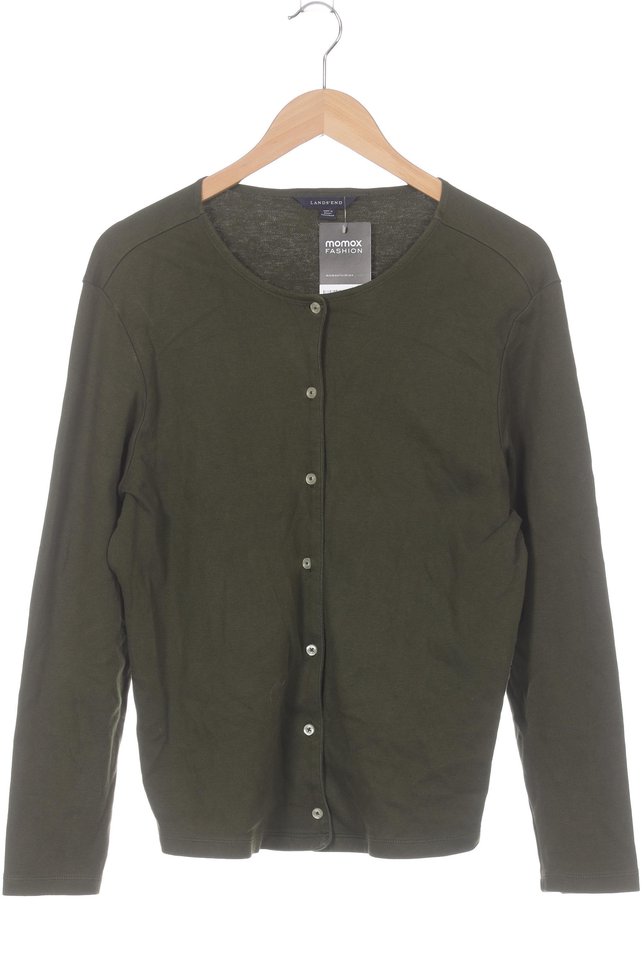 

Lands End Damen Strickjacke, grün, Gr.