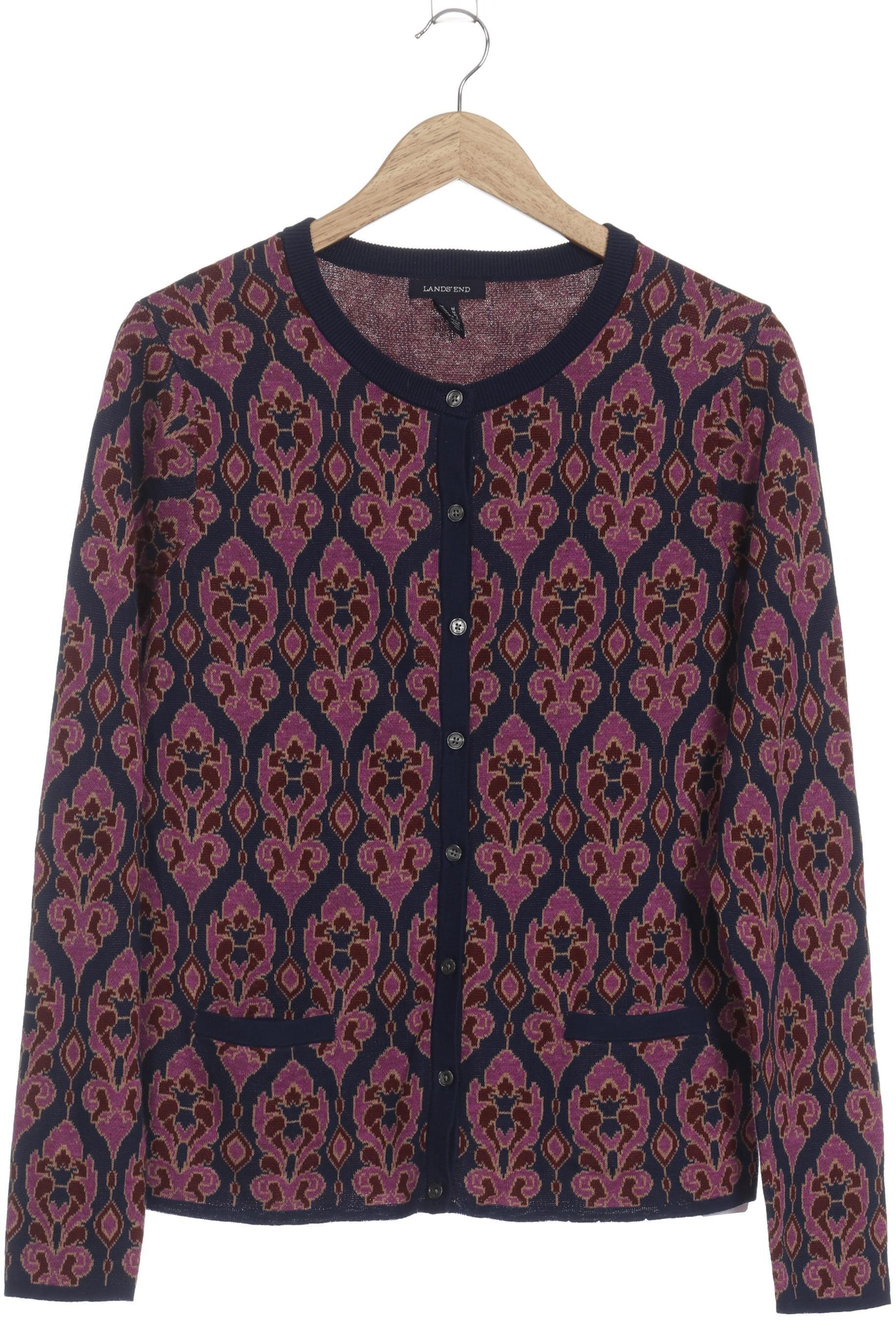 

Lands End Damen Strickjacke, blau, Gr.