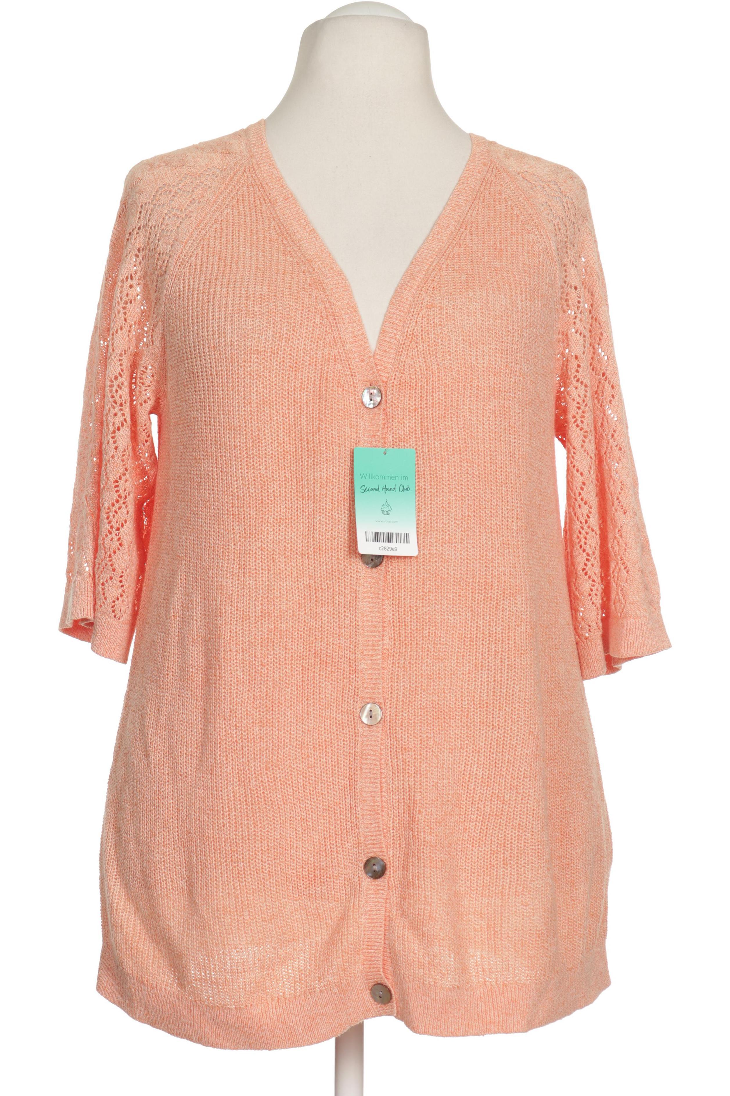 

Lands End Damen Strickjacke, orange, Gr.