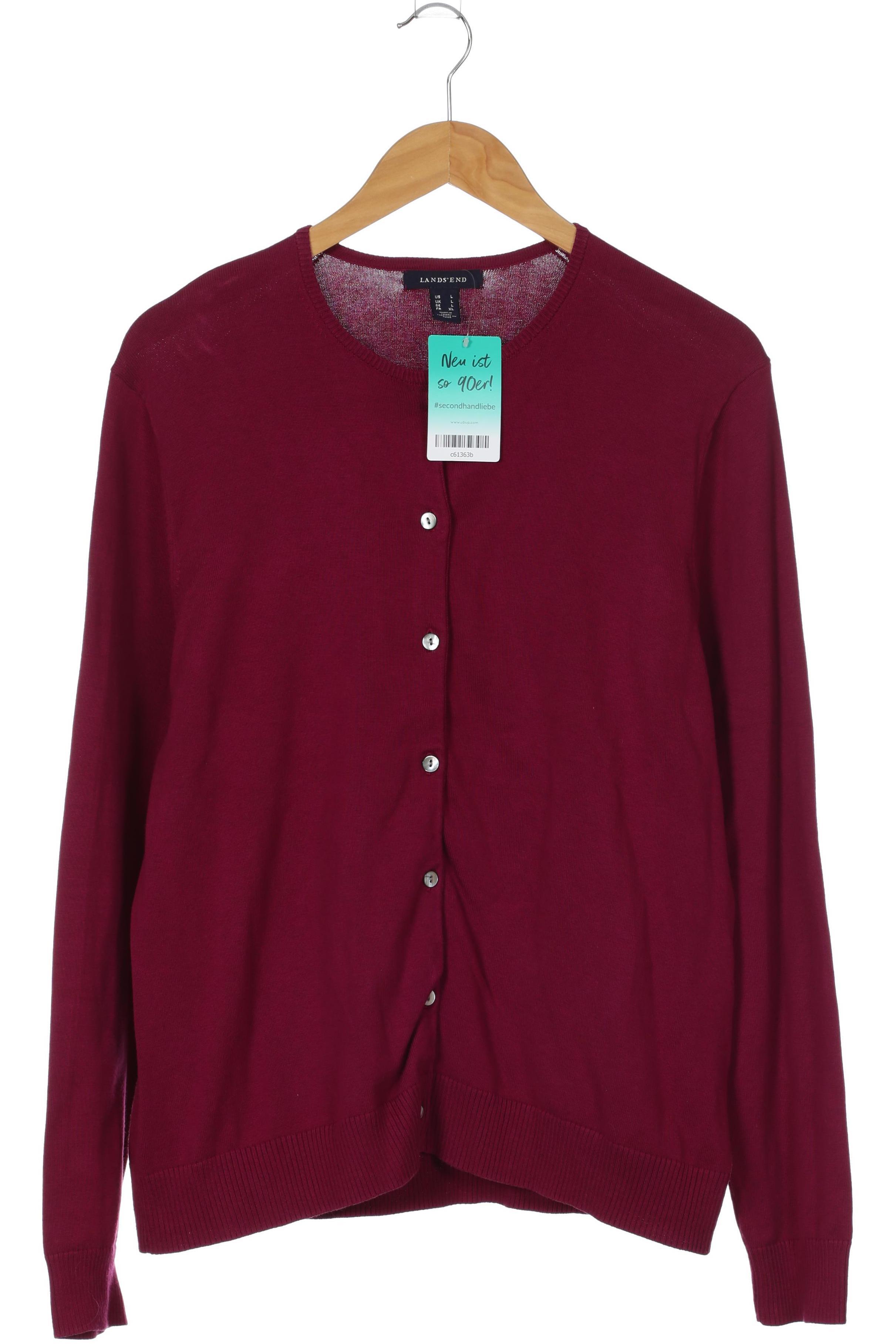 

Lands End Damen Strickjacke, lila, Gr.