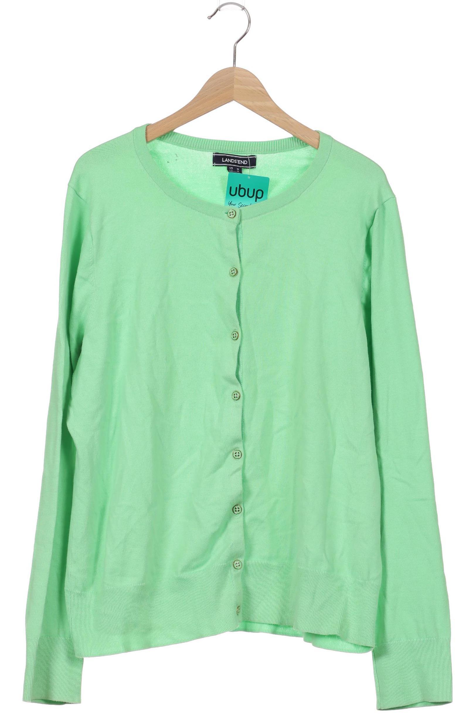 

Lands End Damen Strickjacke, grün, Gr.