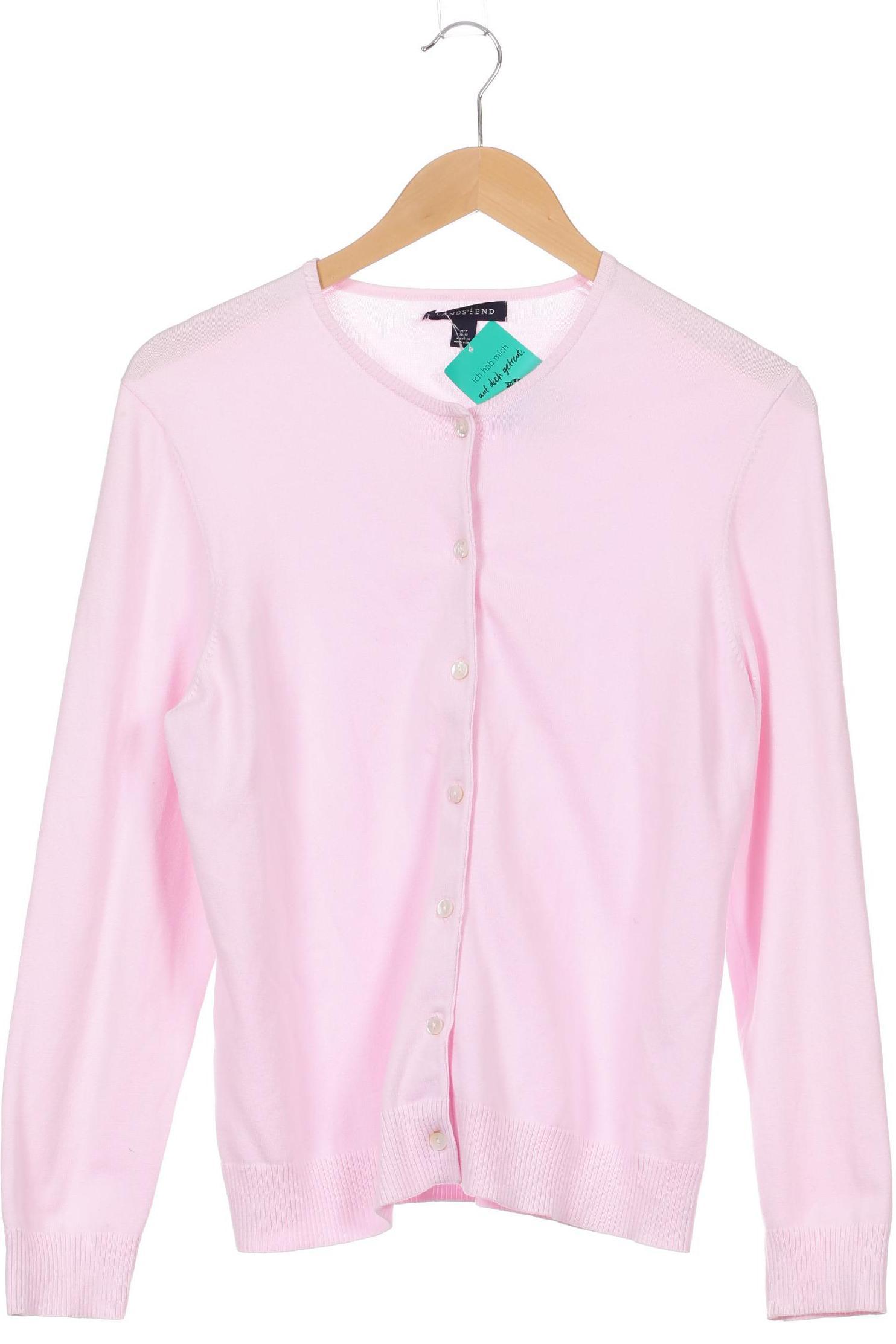 

Lands End Damen Strickjacke, pink, Gr.