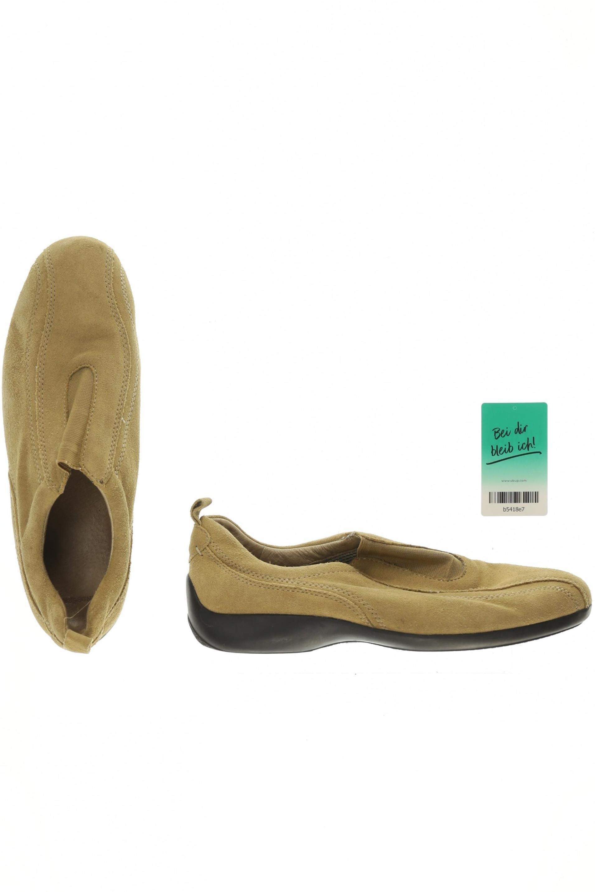 

Lands End Herren Halbschuh, beige, Gr. 10