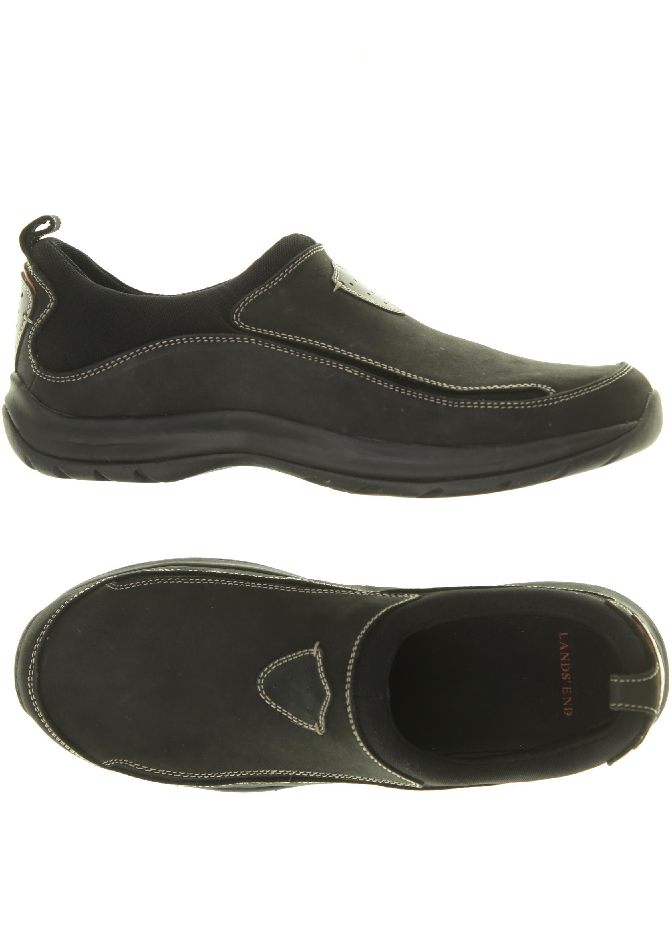 Thumbnail - Lands End Herren Halbschuh, schwarz, Gr. 11