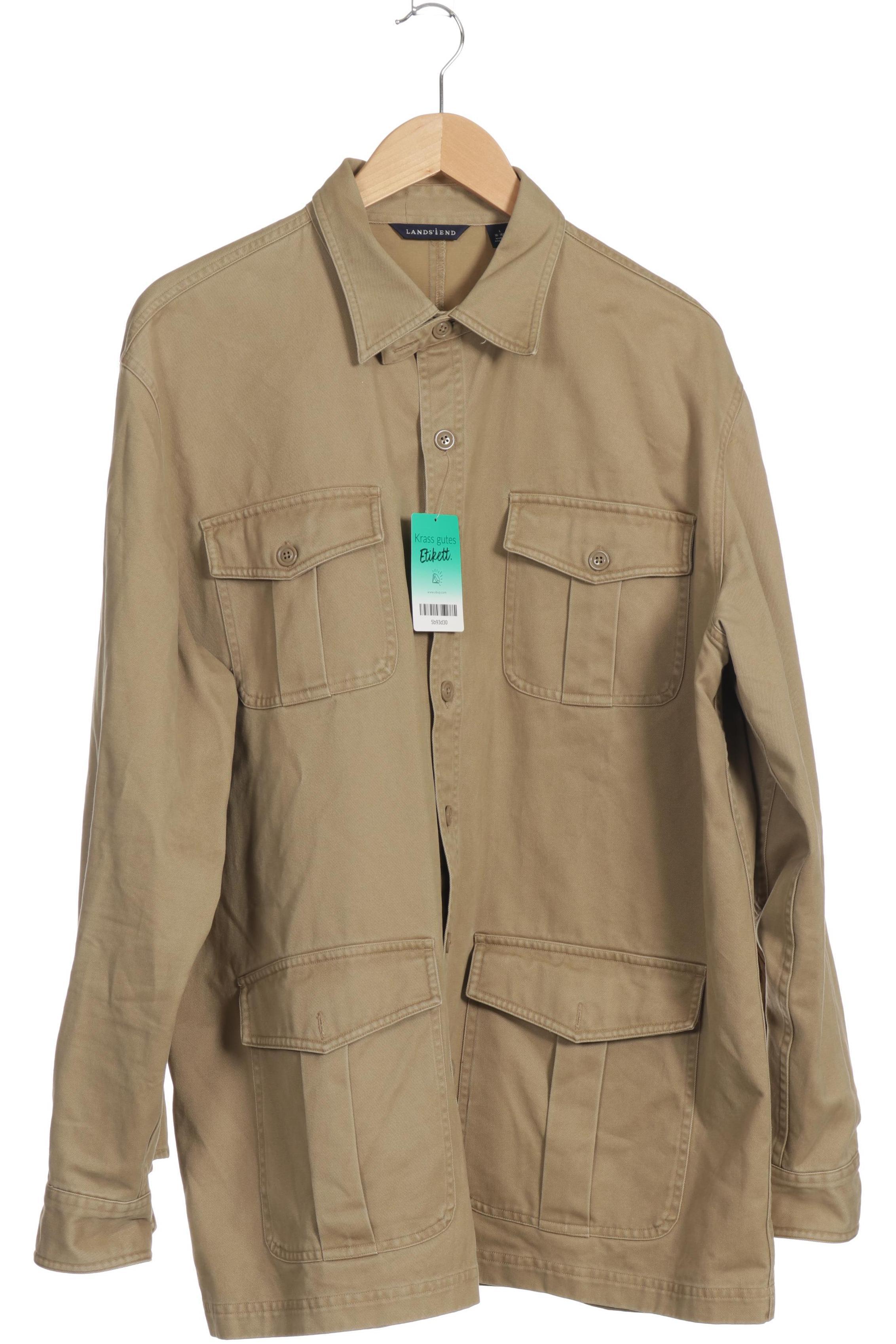

Lands End Herren Jacke, beige, Gr.