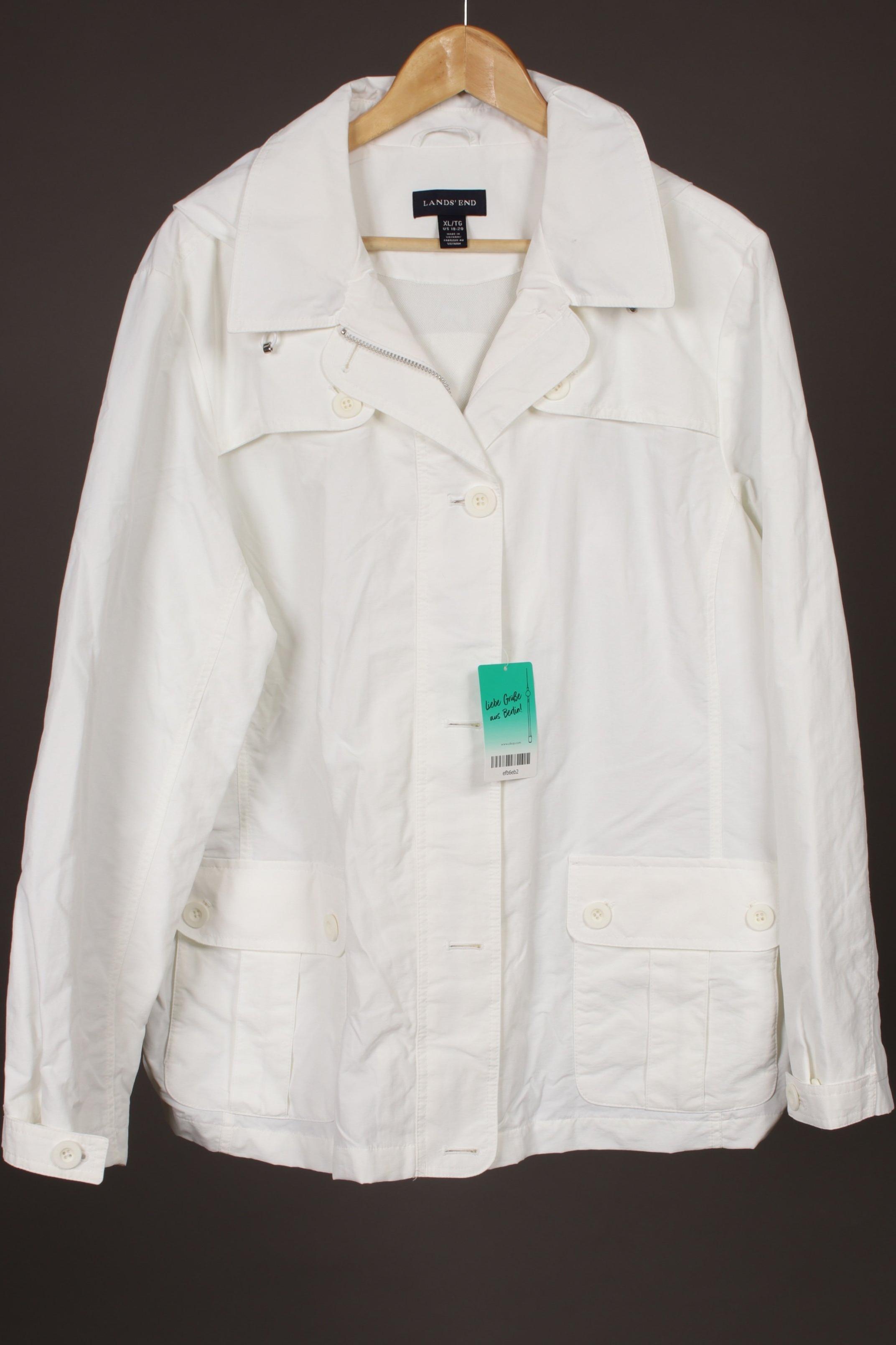 

Lands End Herren Jacke, weiß, Gr.