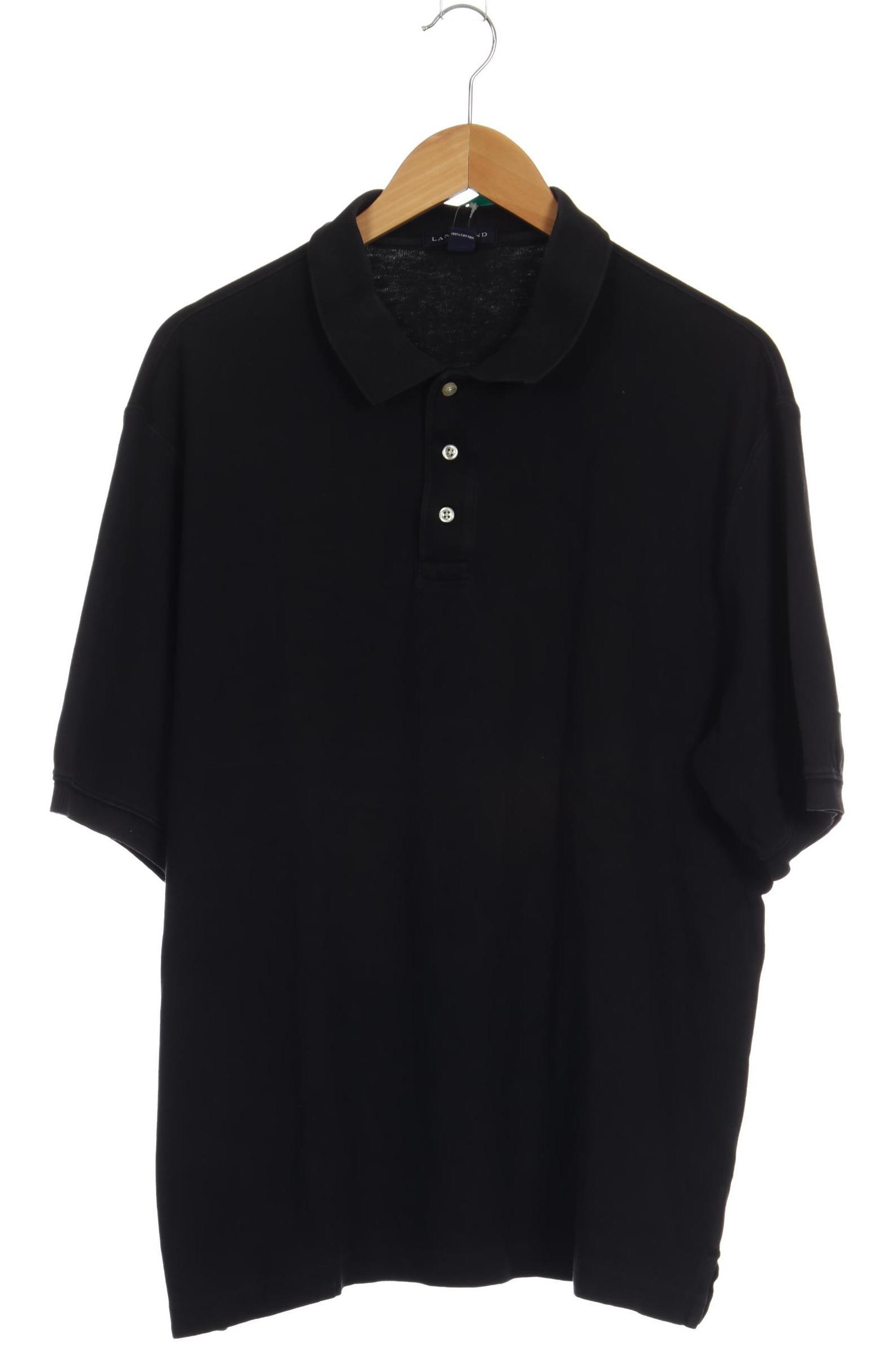 

Lands End Herren Poloshirt, schwarz, Gr.
