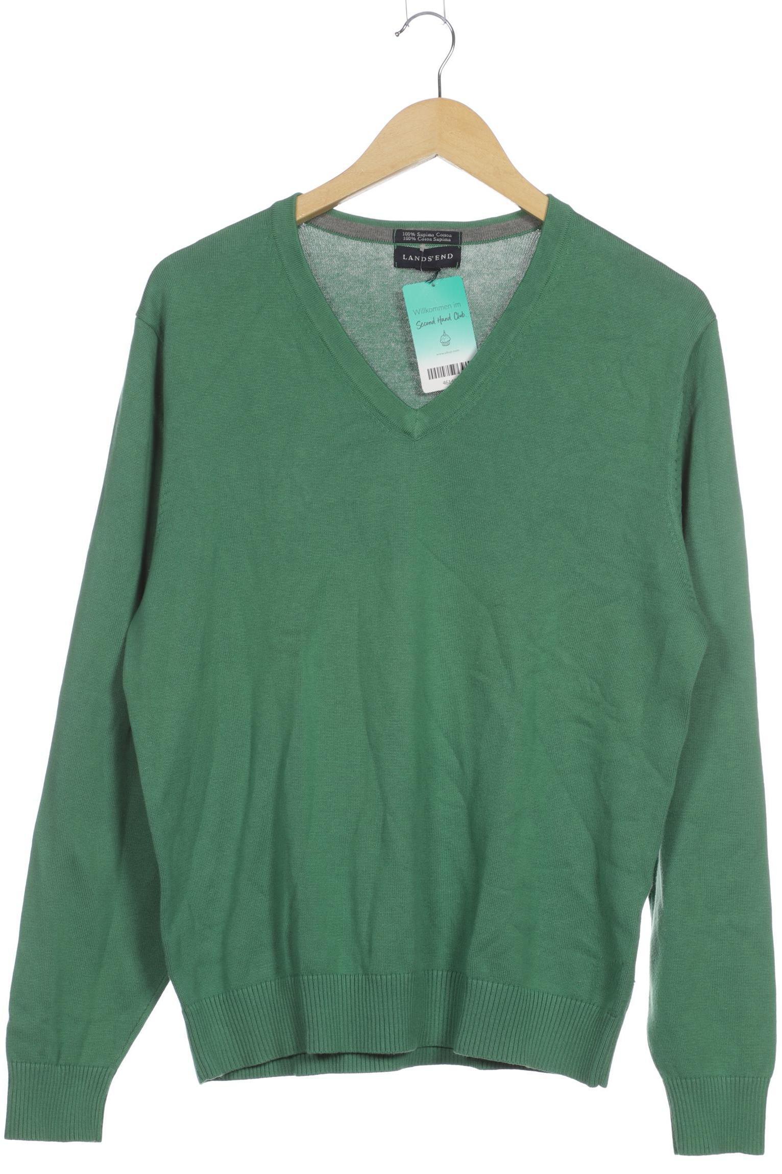 

Lands End Herren Pullover, grün, Gr.
