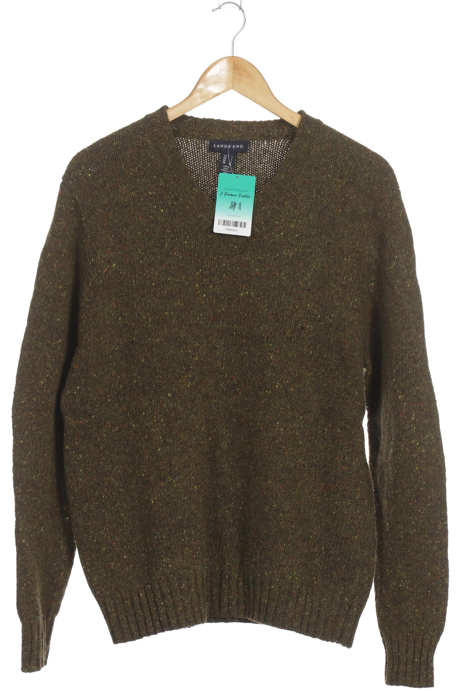

Lands End Herren Pullover, grün, Gr.