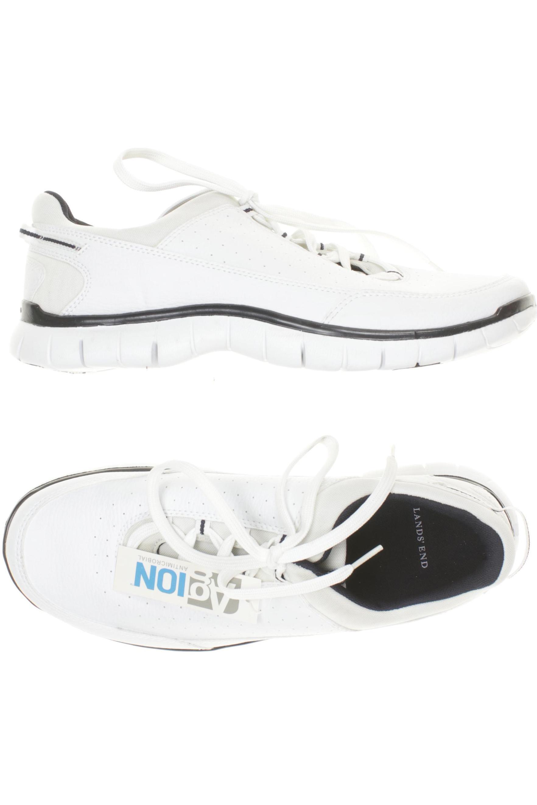 

Lands End Herren Sneakers, weiß, Gr. 9