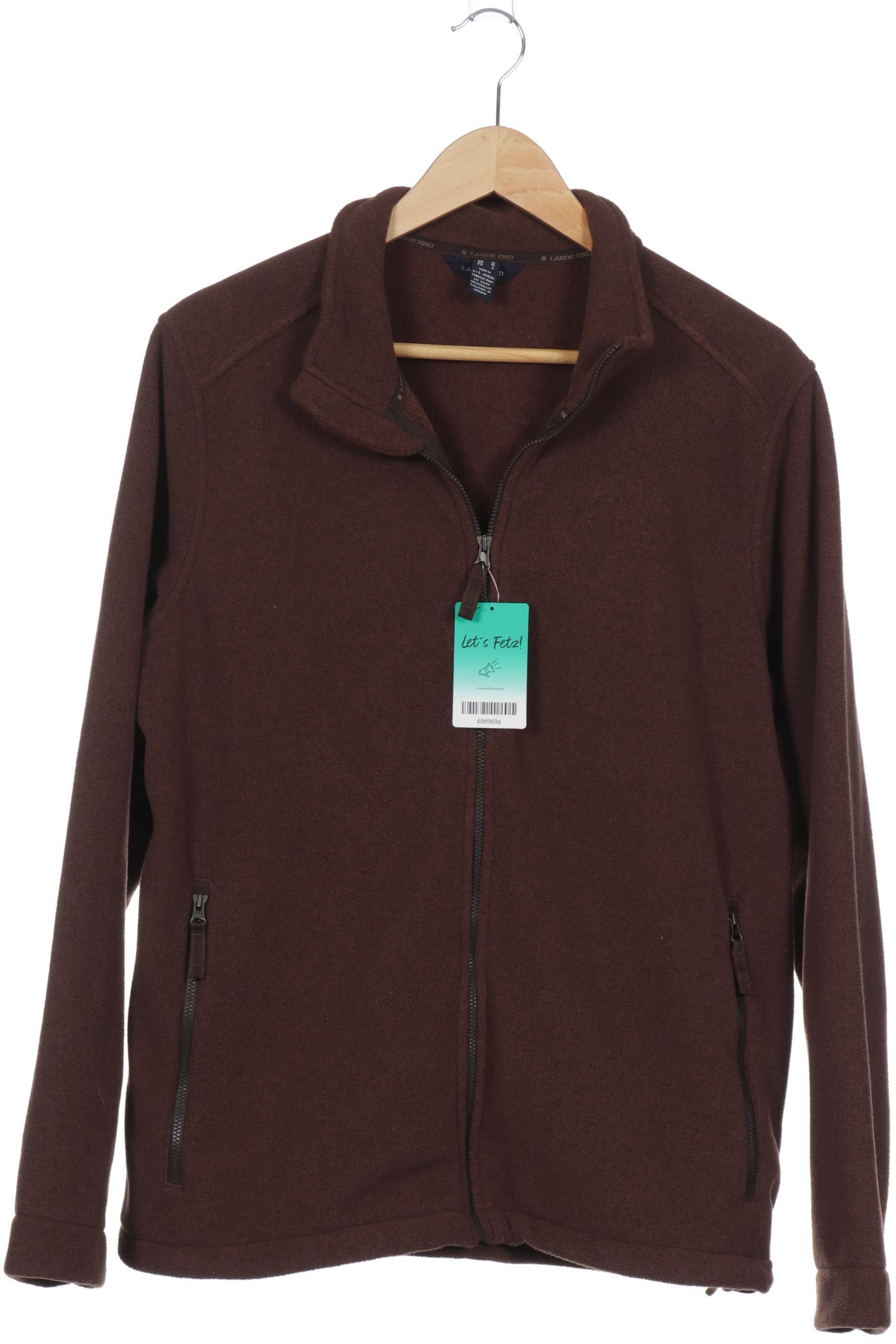 

Lands End Herren Strickjacke, braun, Gr.