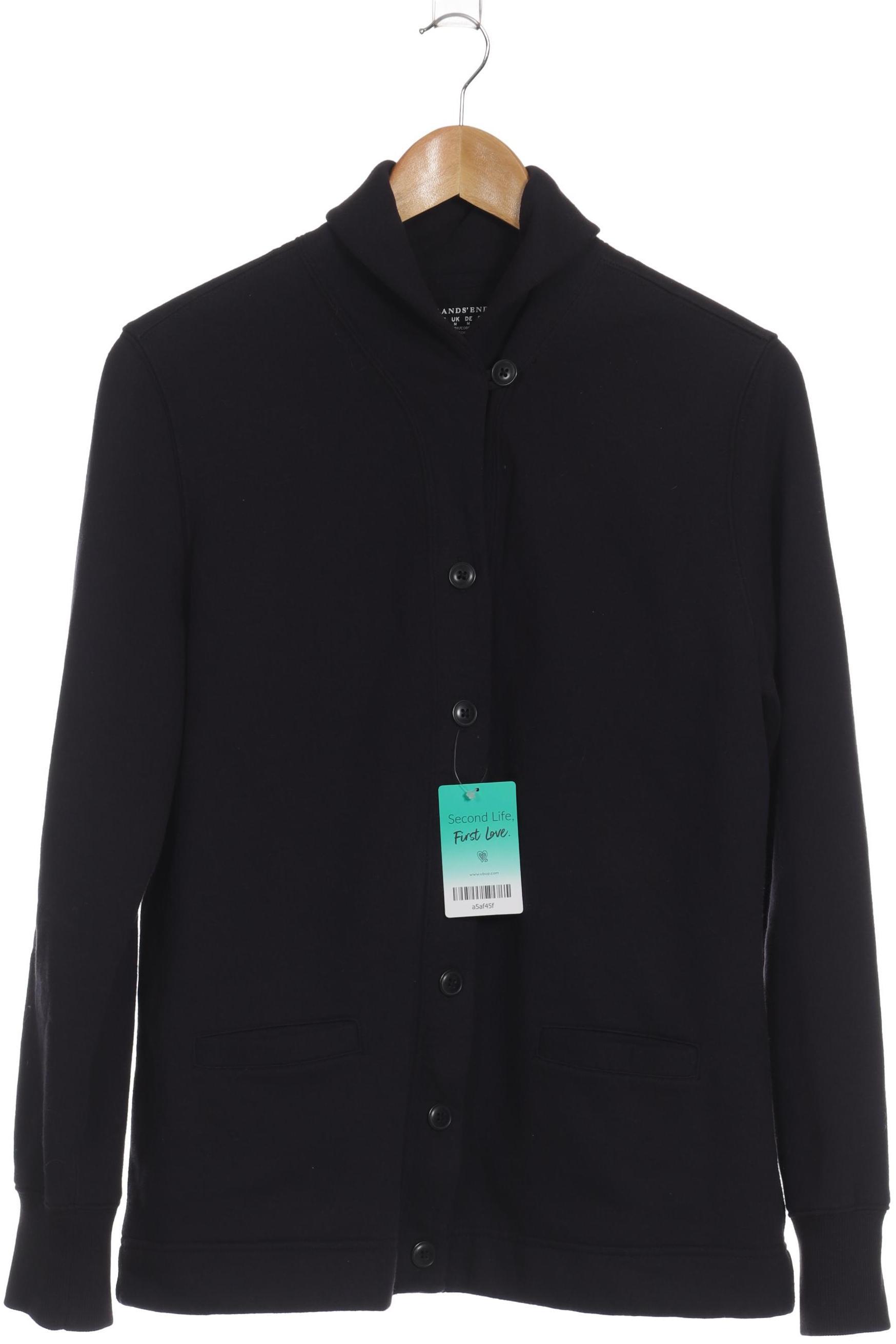 Thumbnail - Lands End Herren Strickjacke, blau, Gr.