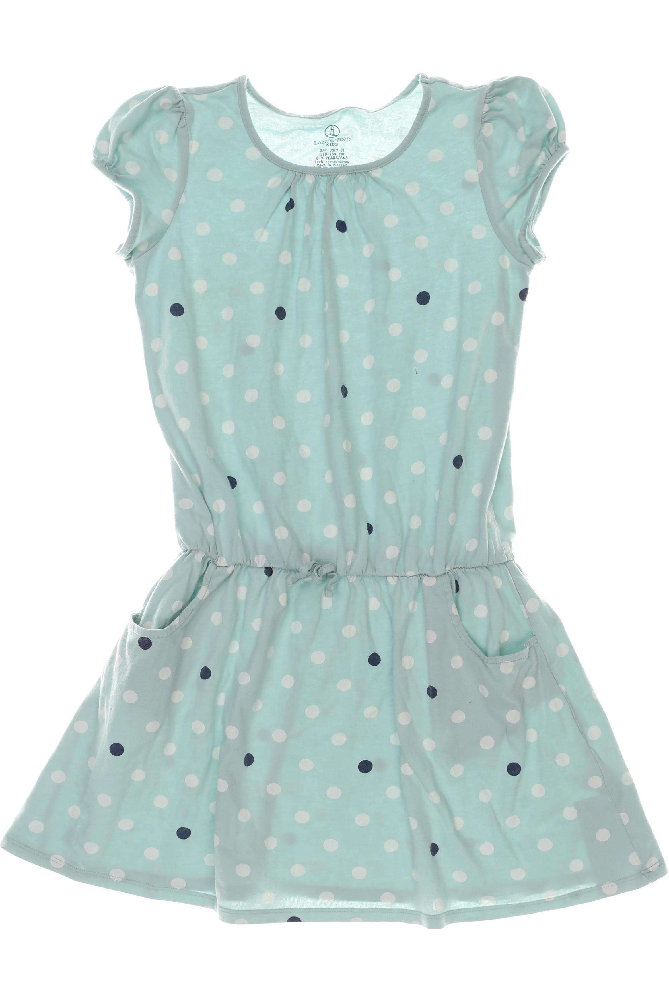 

Lands End Mädchen Kleid, türkis, Gr. 128