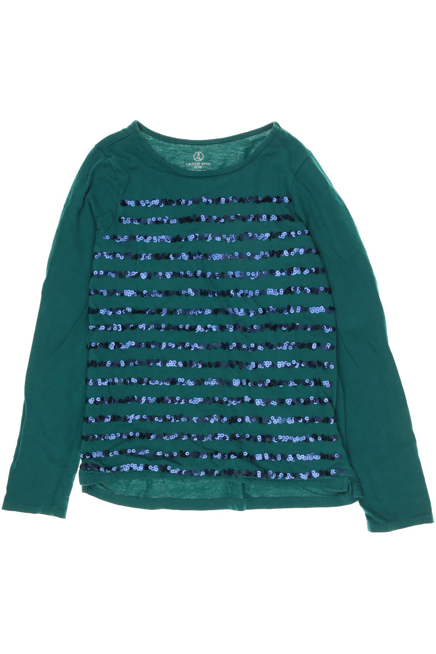 

Lands End Mädchen Langarmshirt, grün, Gr. 128