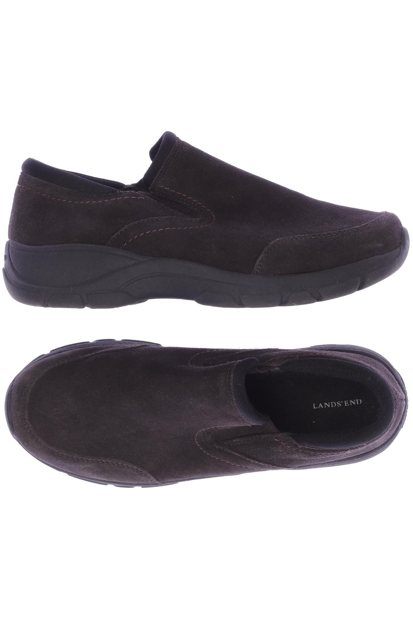 

Lands End Damen Halbschuh, braun, Gr. 39