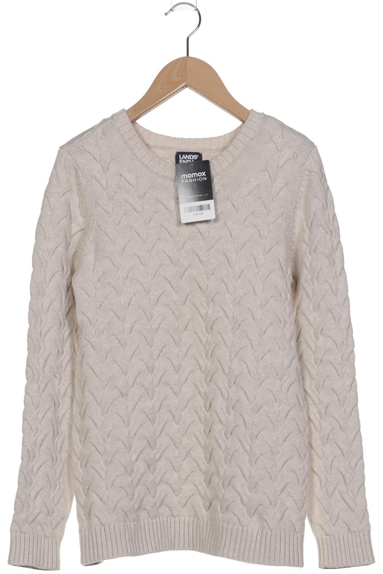 

Lands End Damen Pullover, beige, Gr. 36
