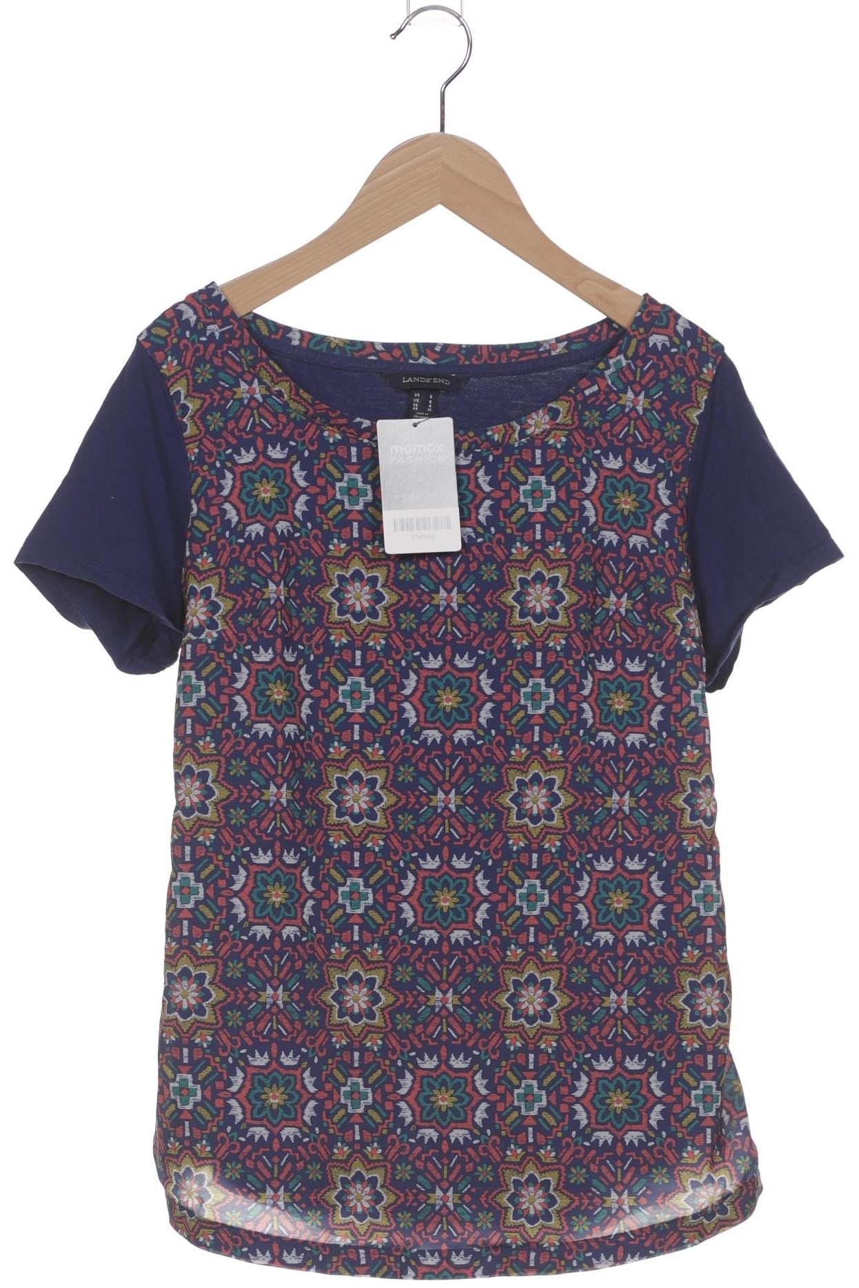 

Lands End Damen T-Shirt, marineblau, Gr. 36