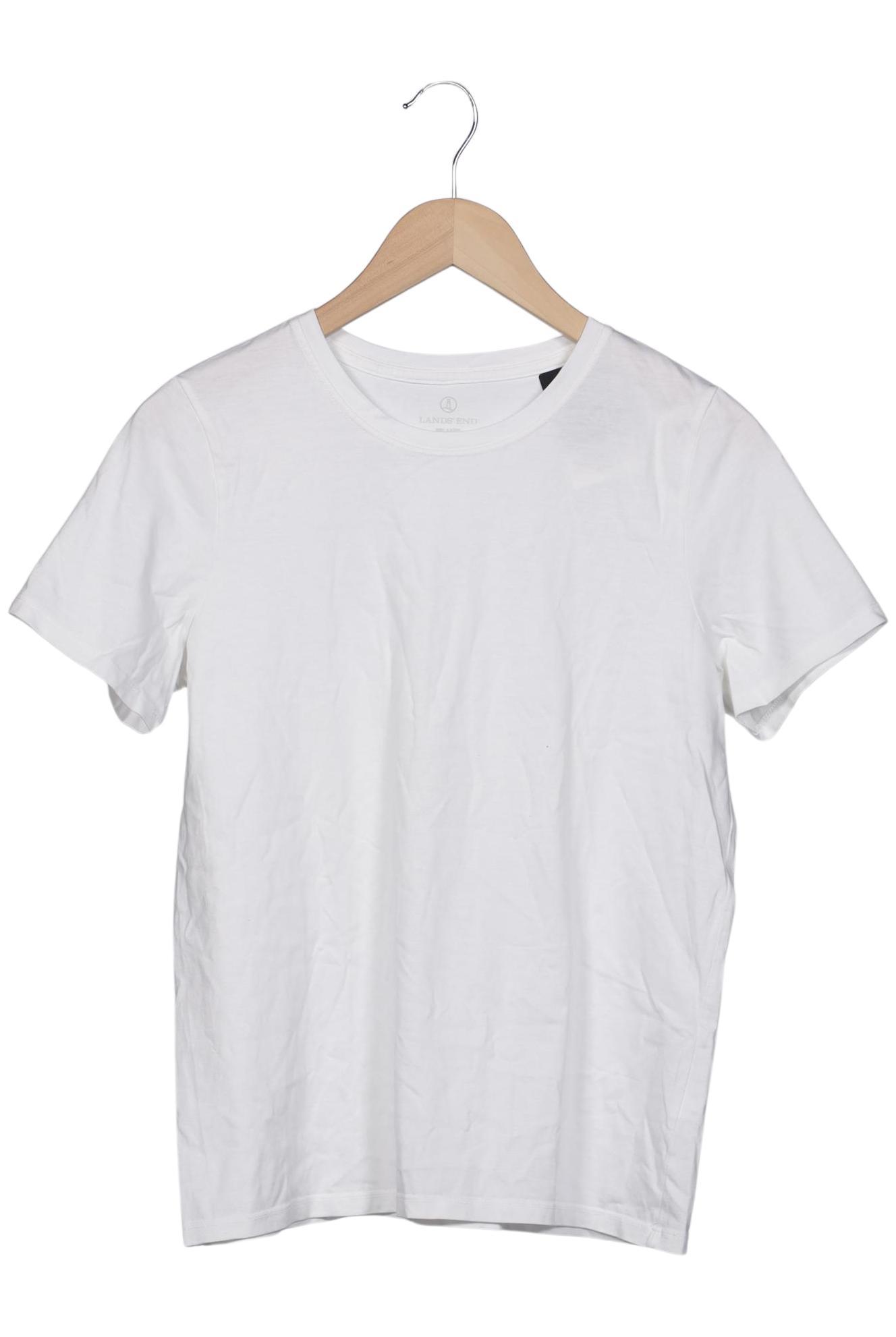 

Lands End Damen T-Shirt, weiß, Gr. 36