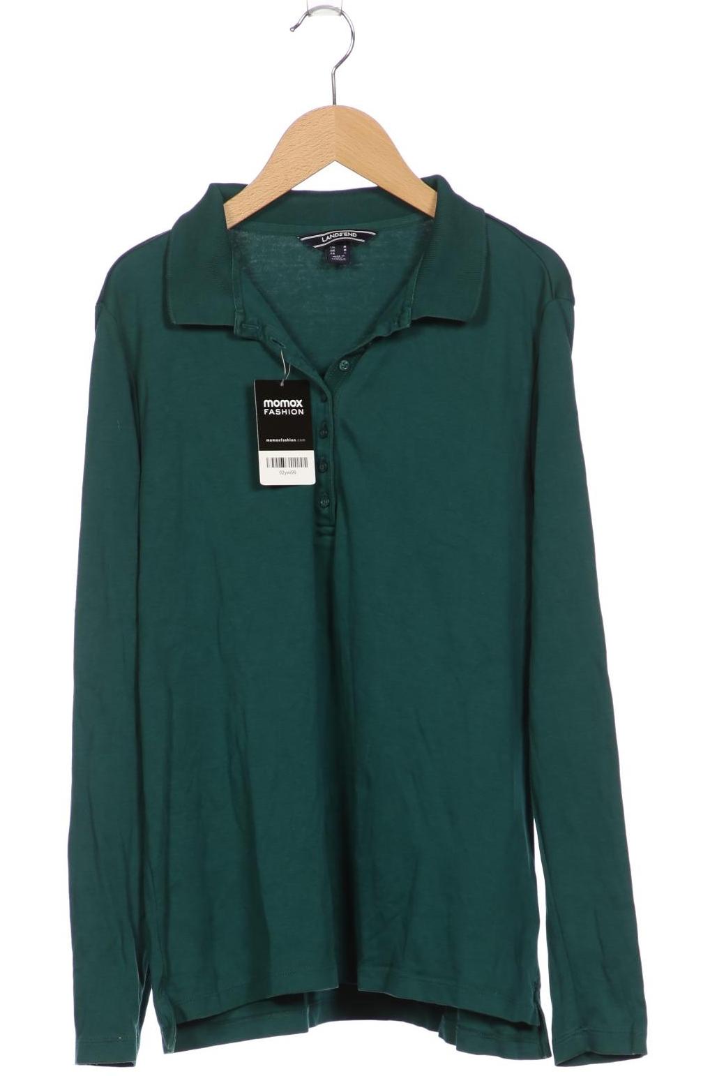 

Lands End Damen Poloshirt, grün, Gr. 38