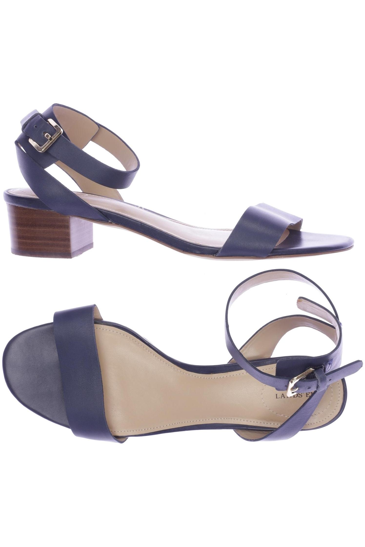 

Lands End Damen Sandale, marineblau, Gr. 39