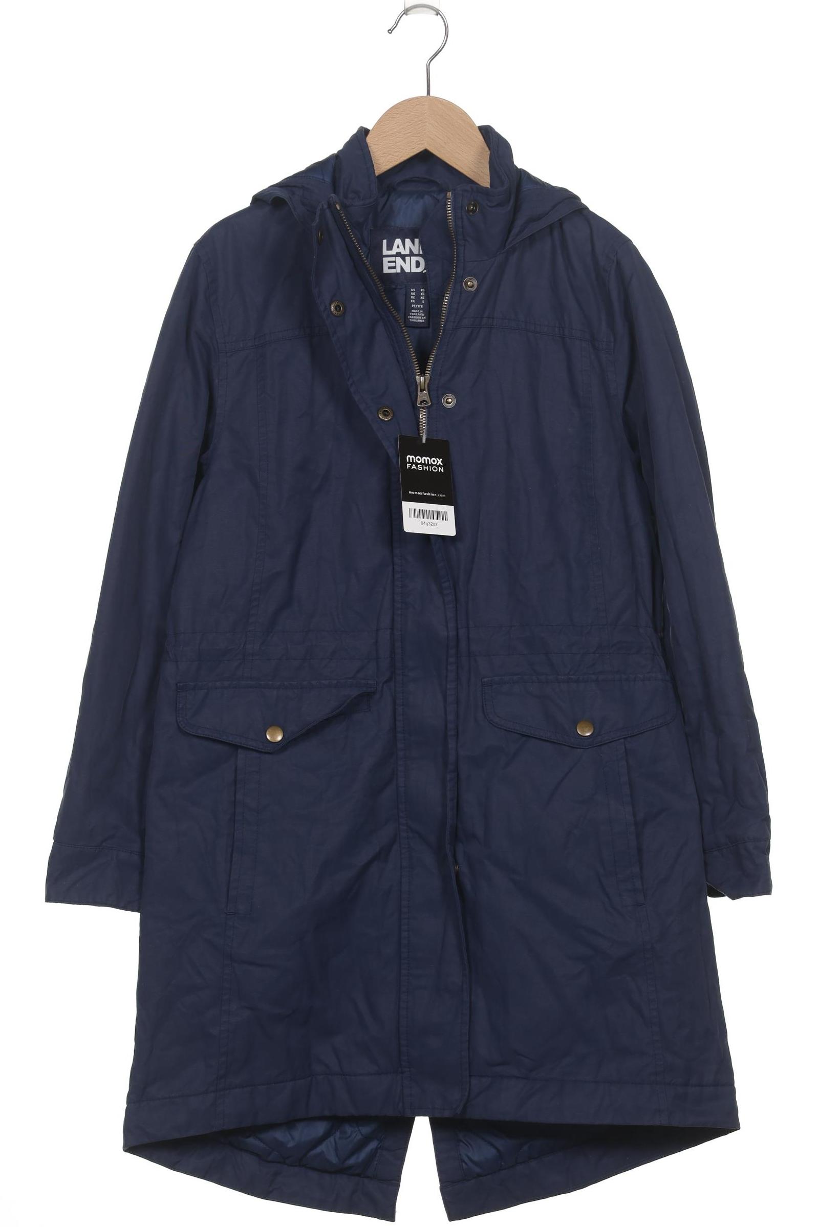 

Lands End Damen Mantel, marineblau, Gr. 34