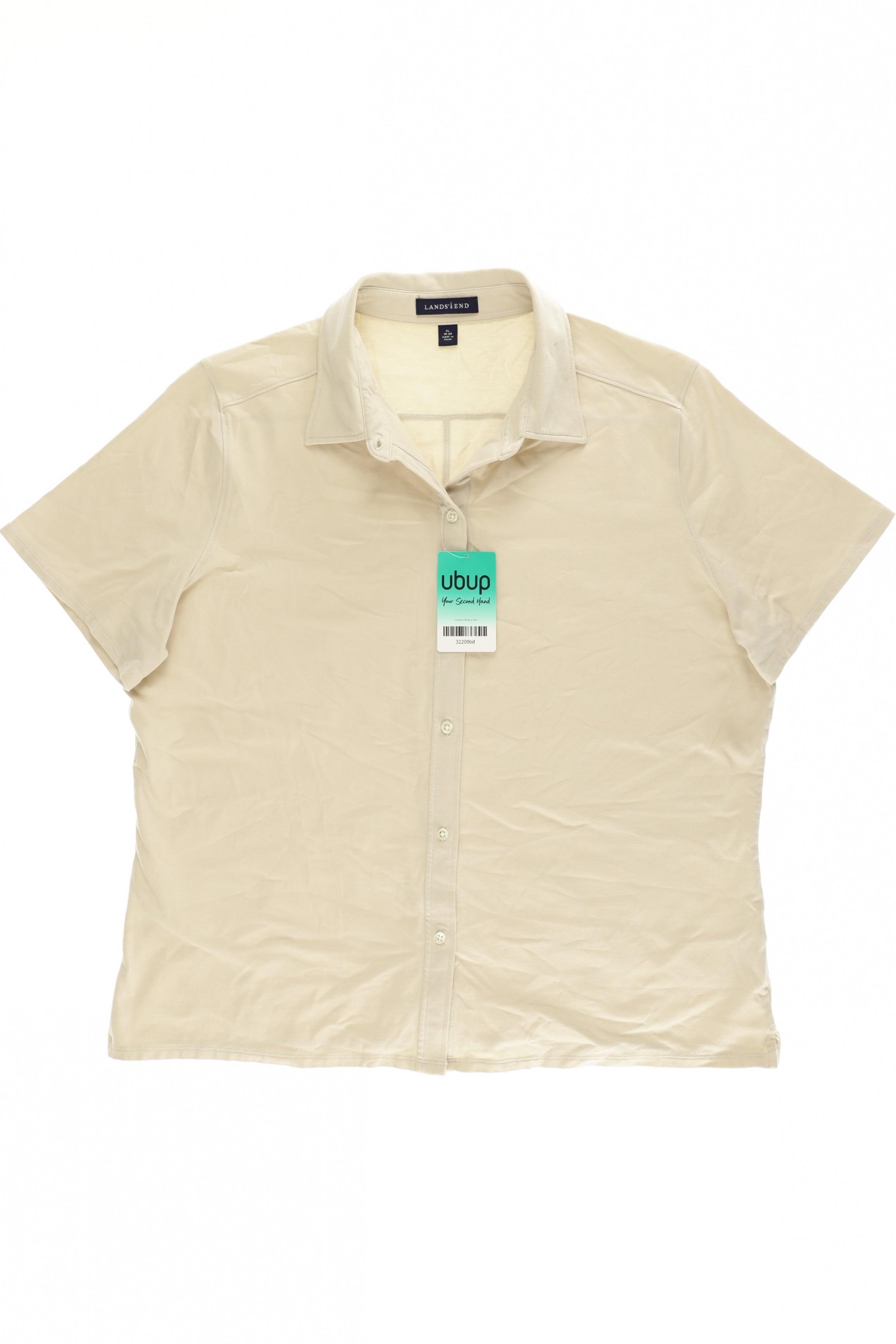 

Lands End Damen Bluse, beige, Gr. 44