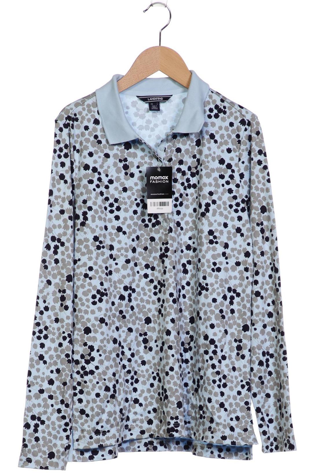 

Lands End Damen Poloshirt, hellblau, Gr. 38