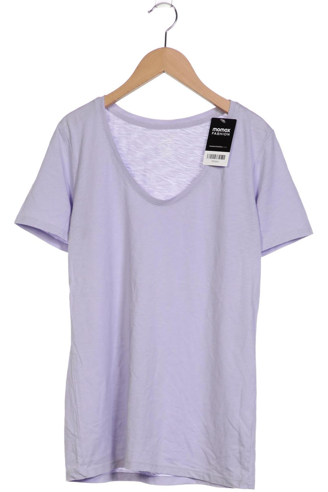 

Lands End Damen T-Shirt, flieder, Gr. 34