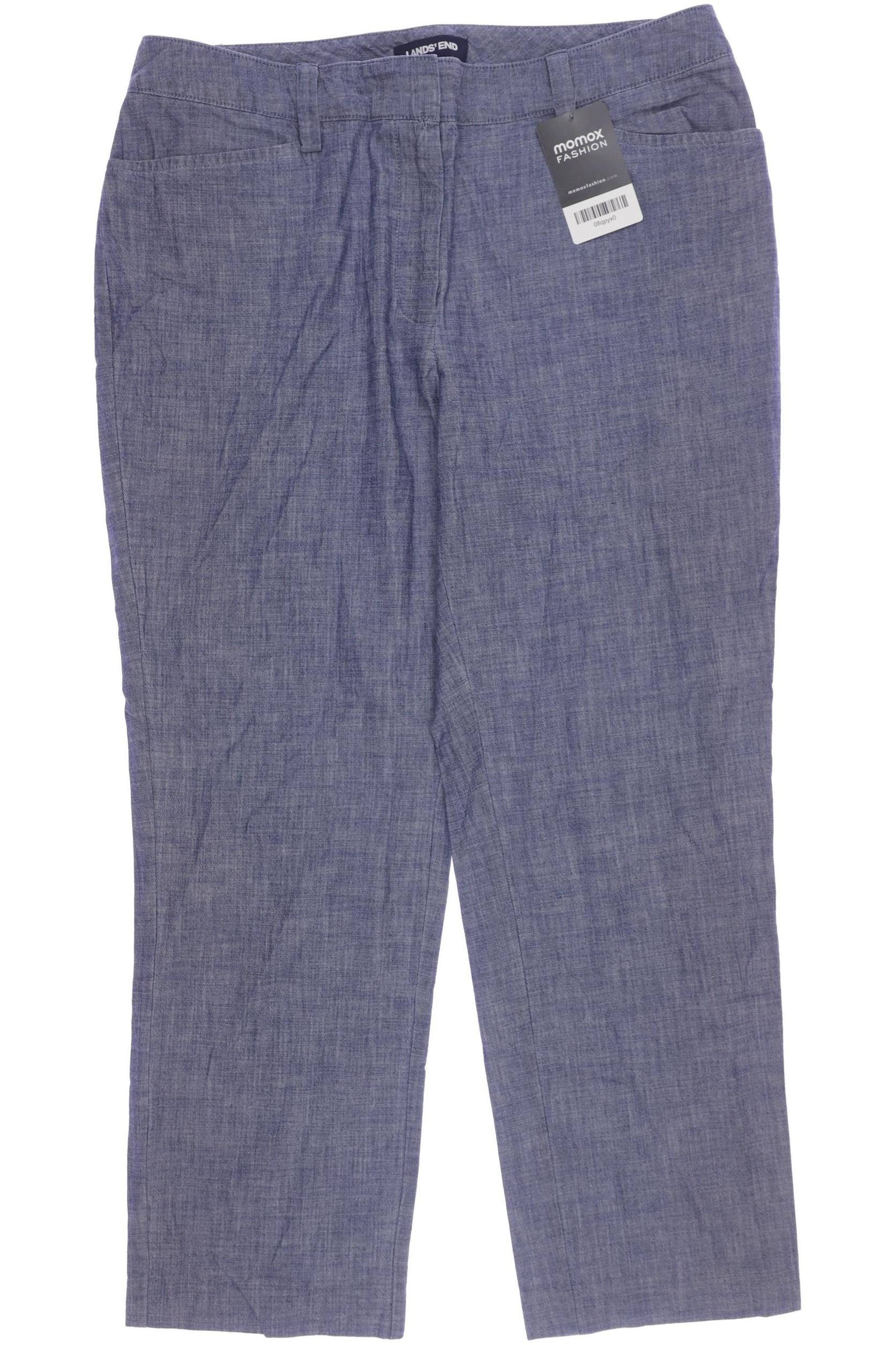 

Lands End Damen Stoffhose, blau, Gr. 38