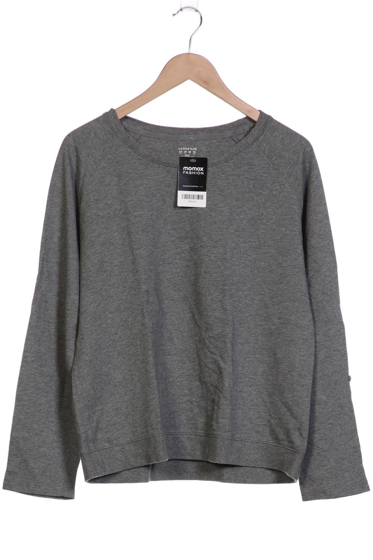 

Lands End Damen Sweatshirt, grau, Gr. 42