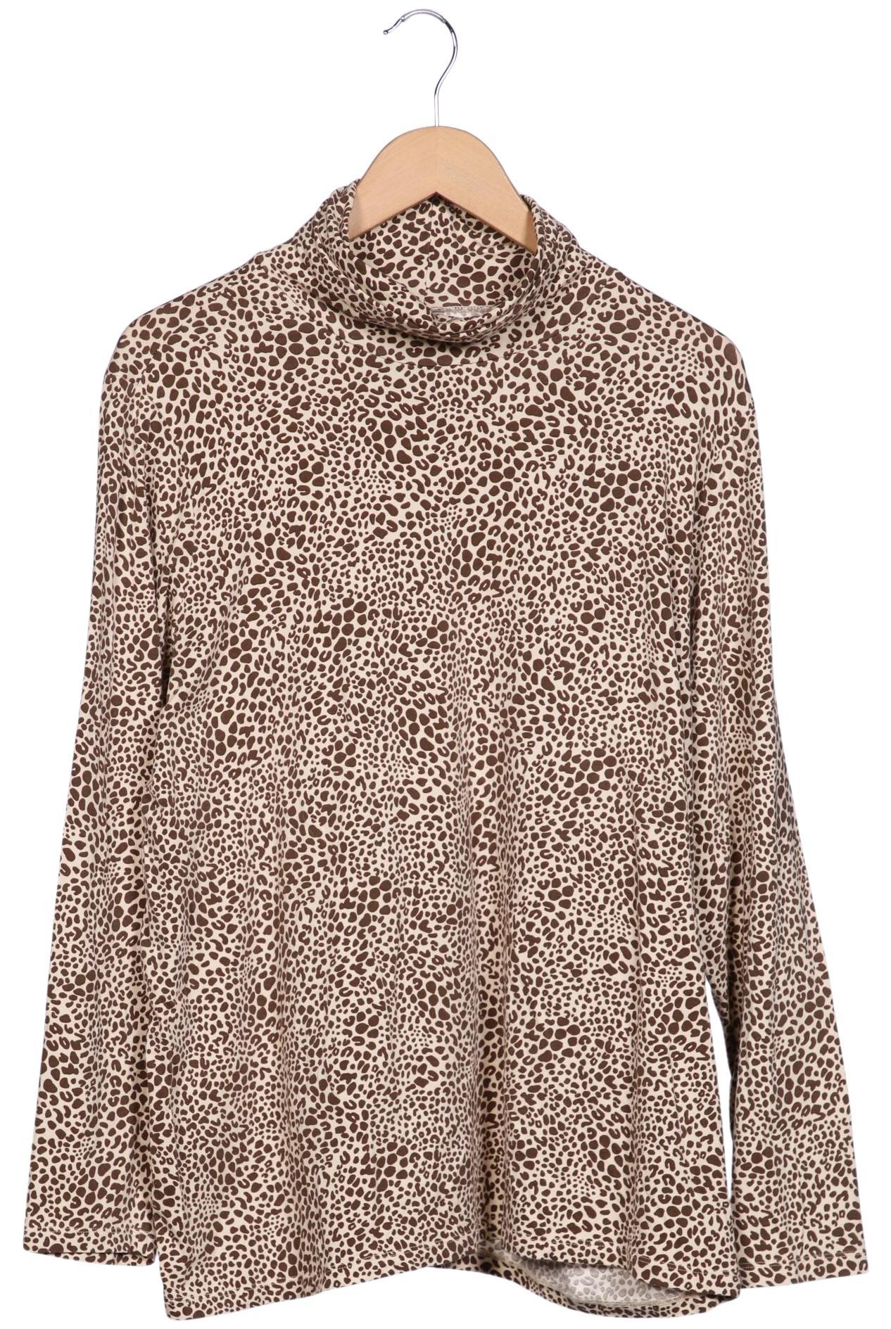 

Lands End Damen Langarmshirt, beige, Gr. 52