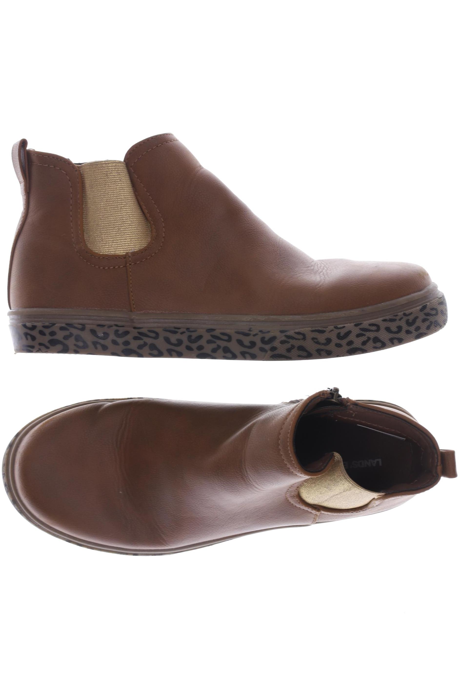 

Lands End Damen Stiefelette, braun, Gr. 6