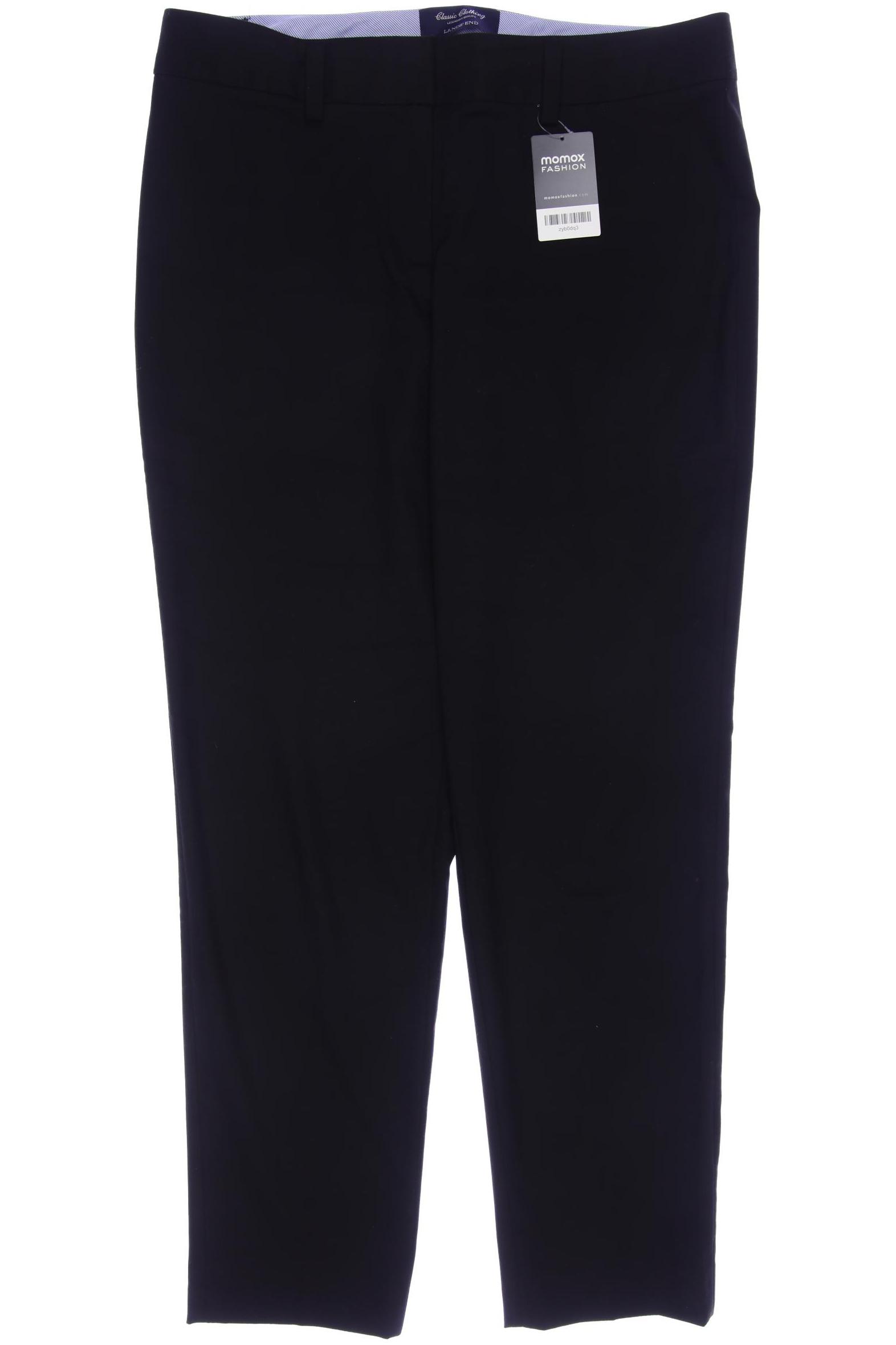 

Lands End Damen Stoffhose, schwarz, Gr. 44