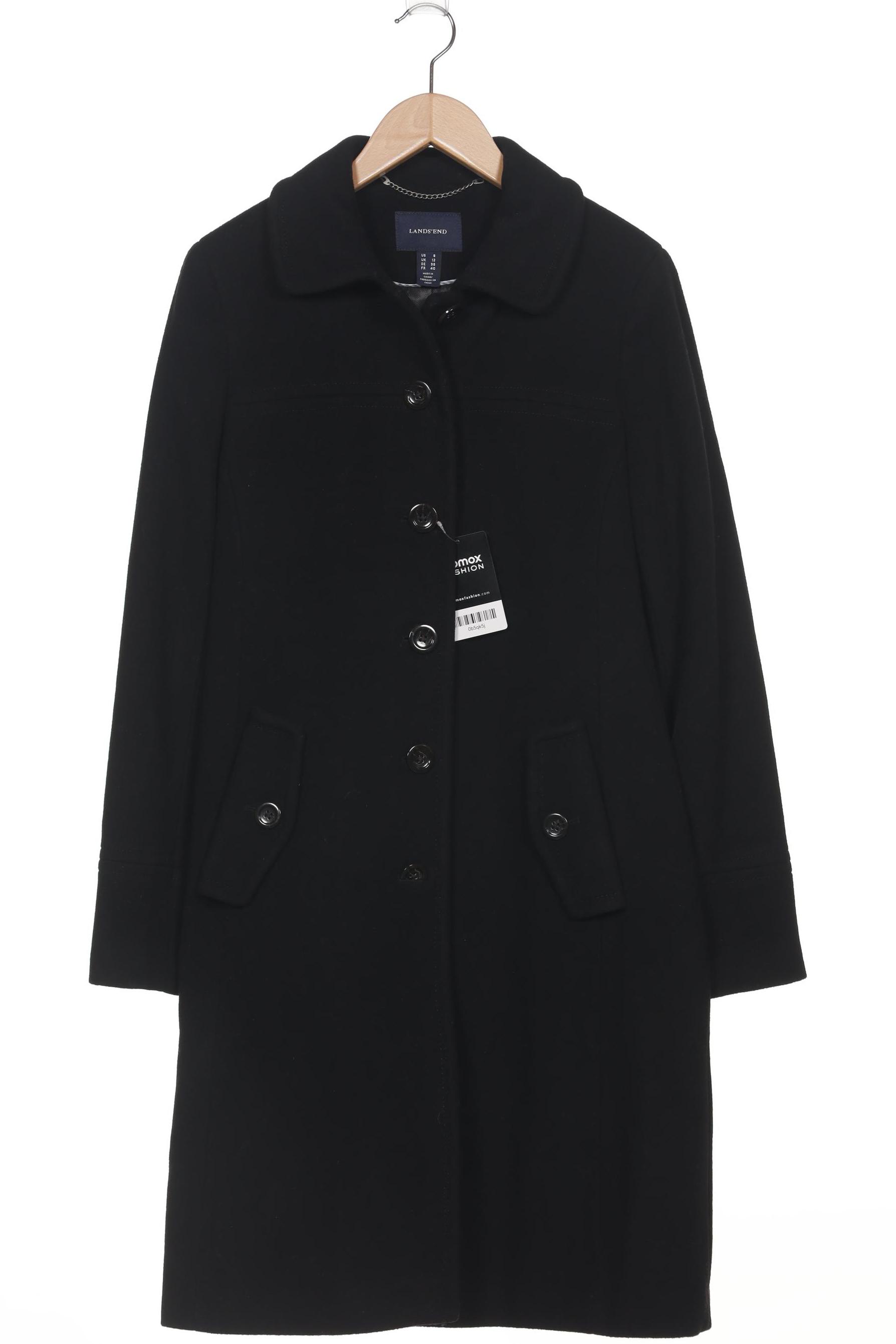 

Lands End Damen Mantel, schwarz, Gr. 38