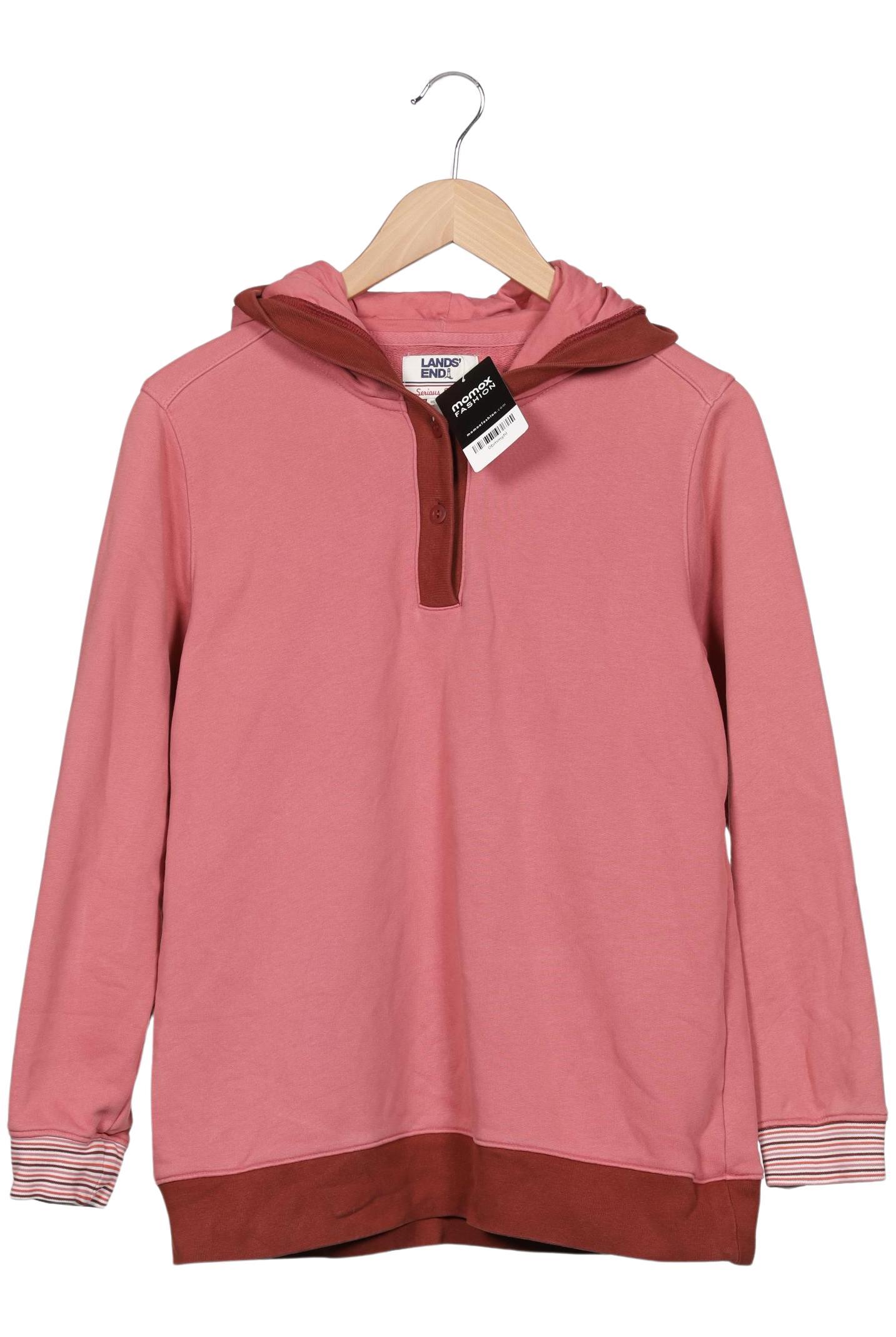 

Lands End Damen Kapuzenpullover, pink, Gr. 36