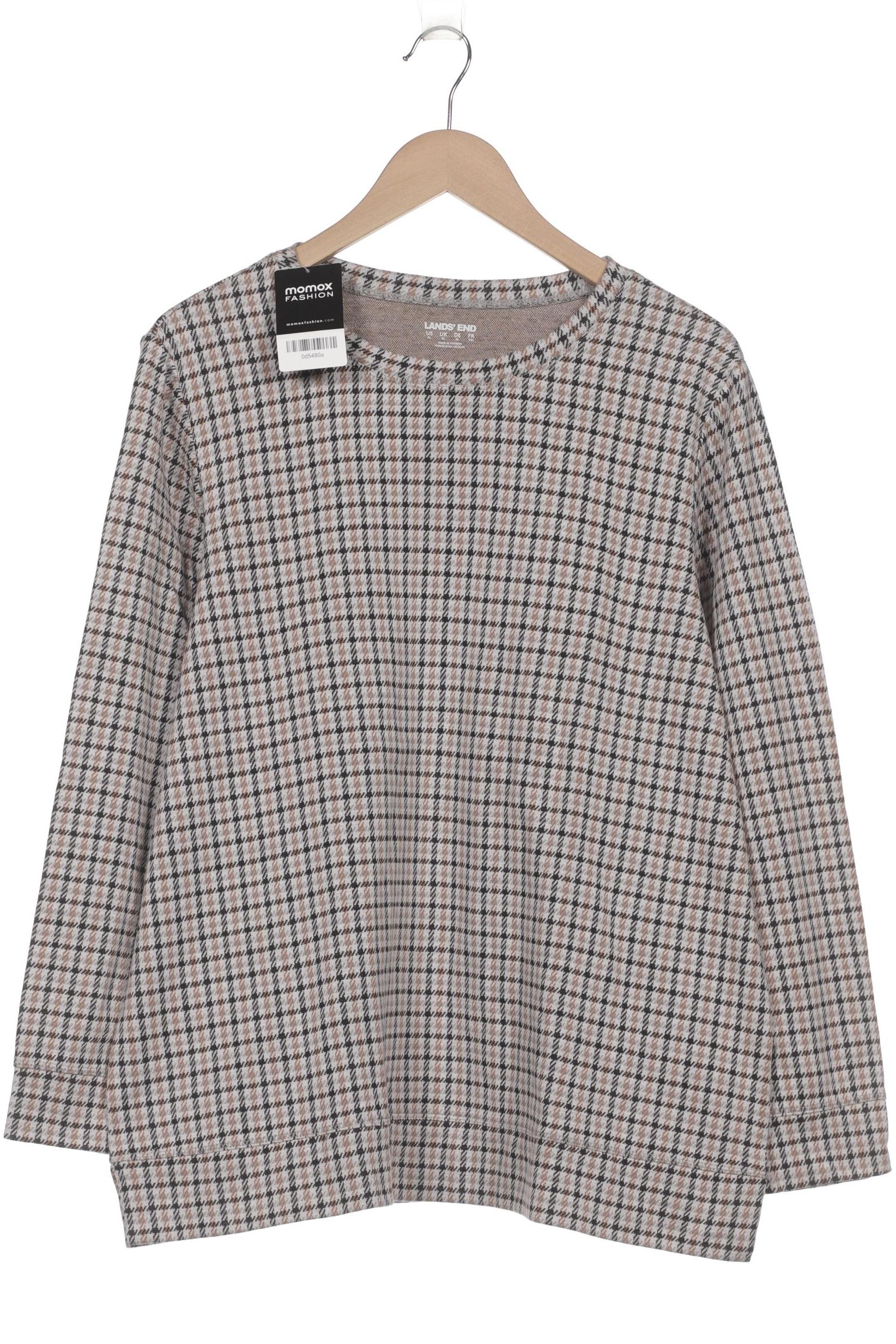 

Lands End Damen Sweatshirt, beige, Gr. 44