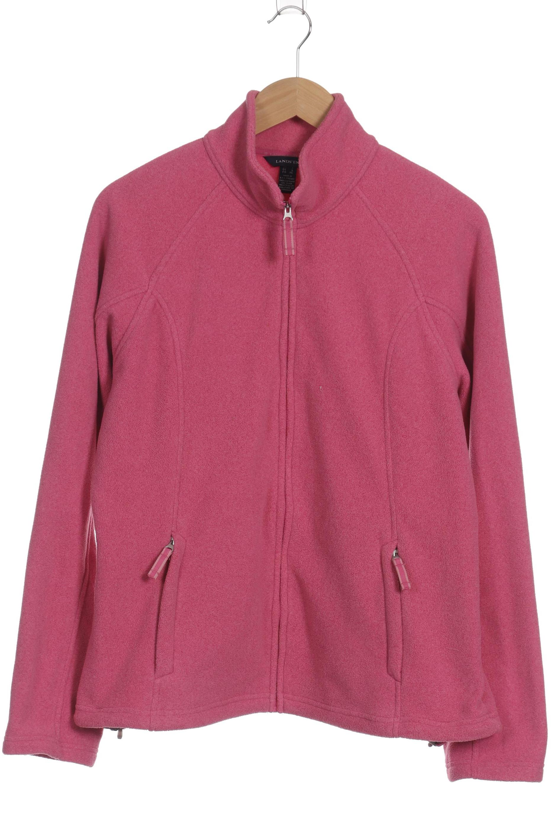 

Lands End Damen Strickjacke, pink, Gr. 42