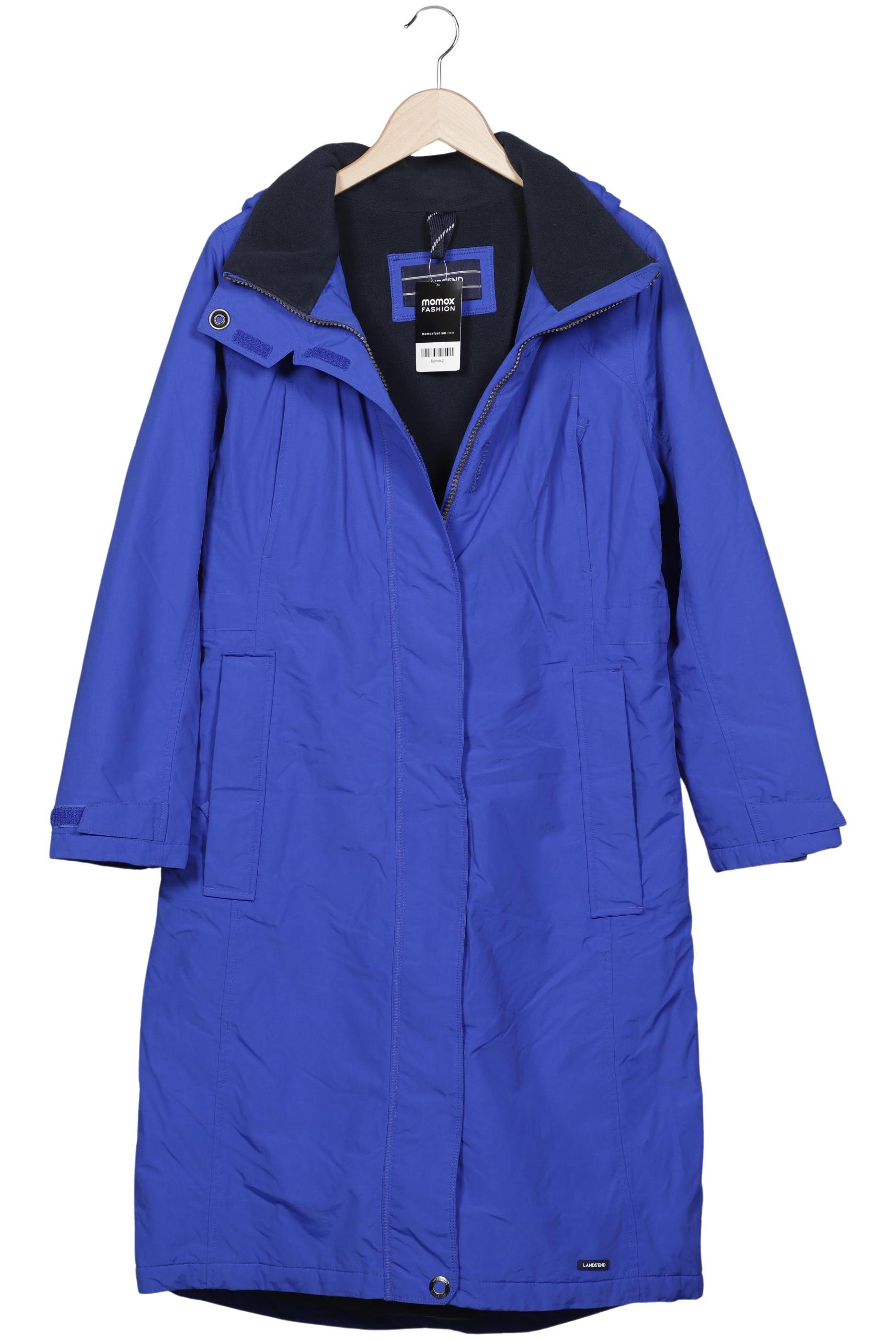 

Lands End Damen Mantel, blau, Gr. 38