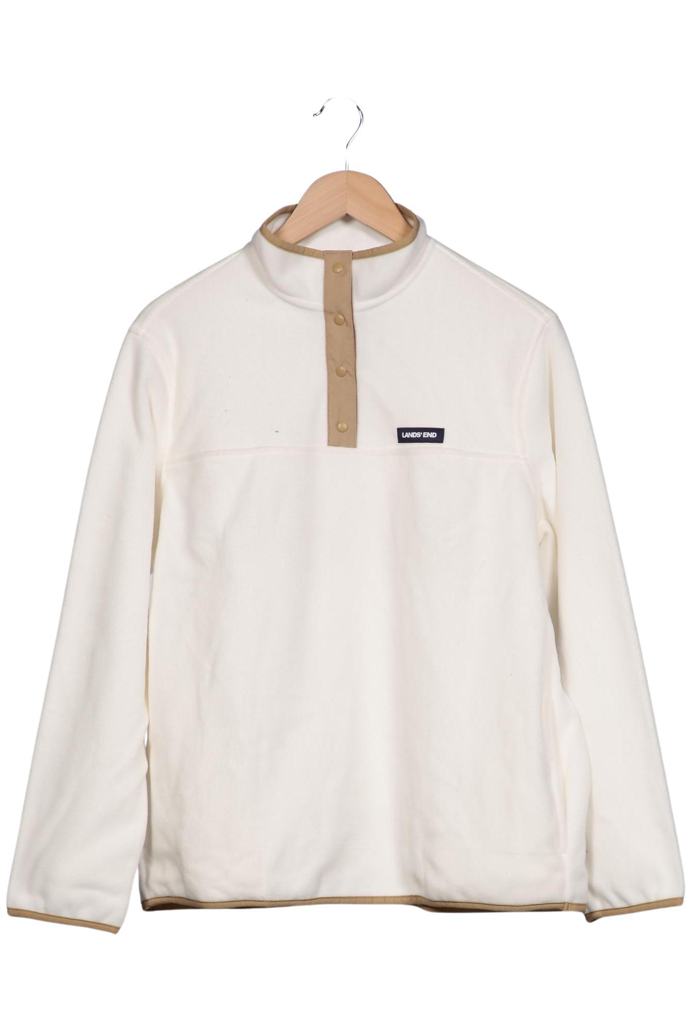 

Lands End Damen Sweatshirt, cremeweiß, Gr. 44