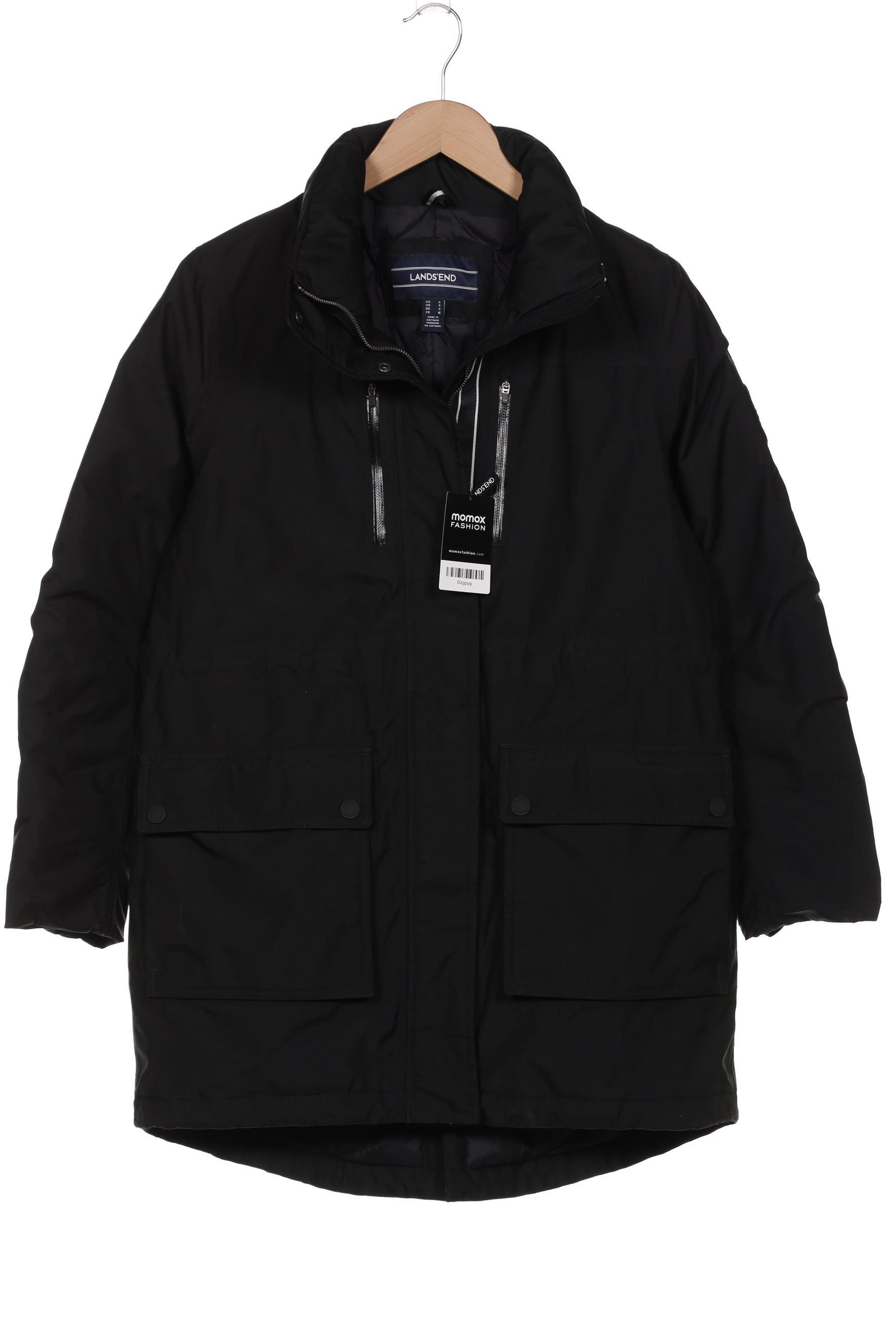

Lands End Damen Mantel, schwarz, Gr. 36