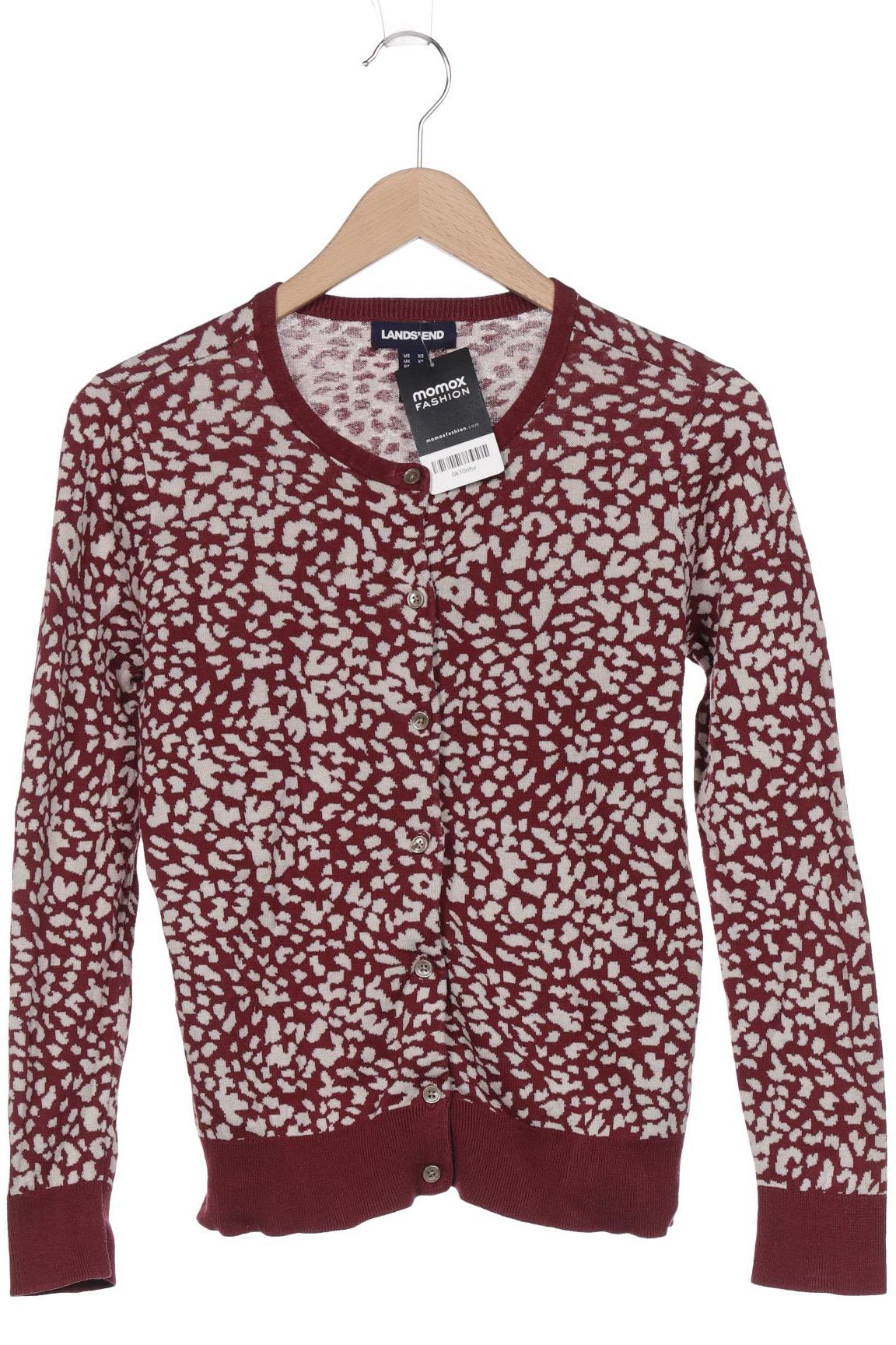 

Lands´End Damen Strickjacke, bordeaux