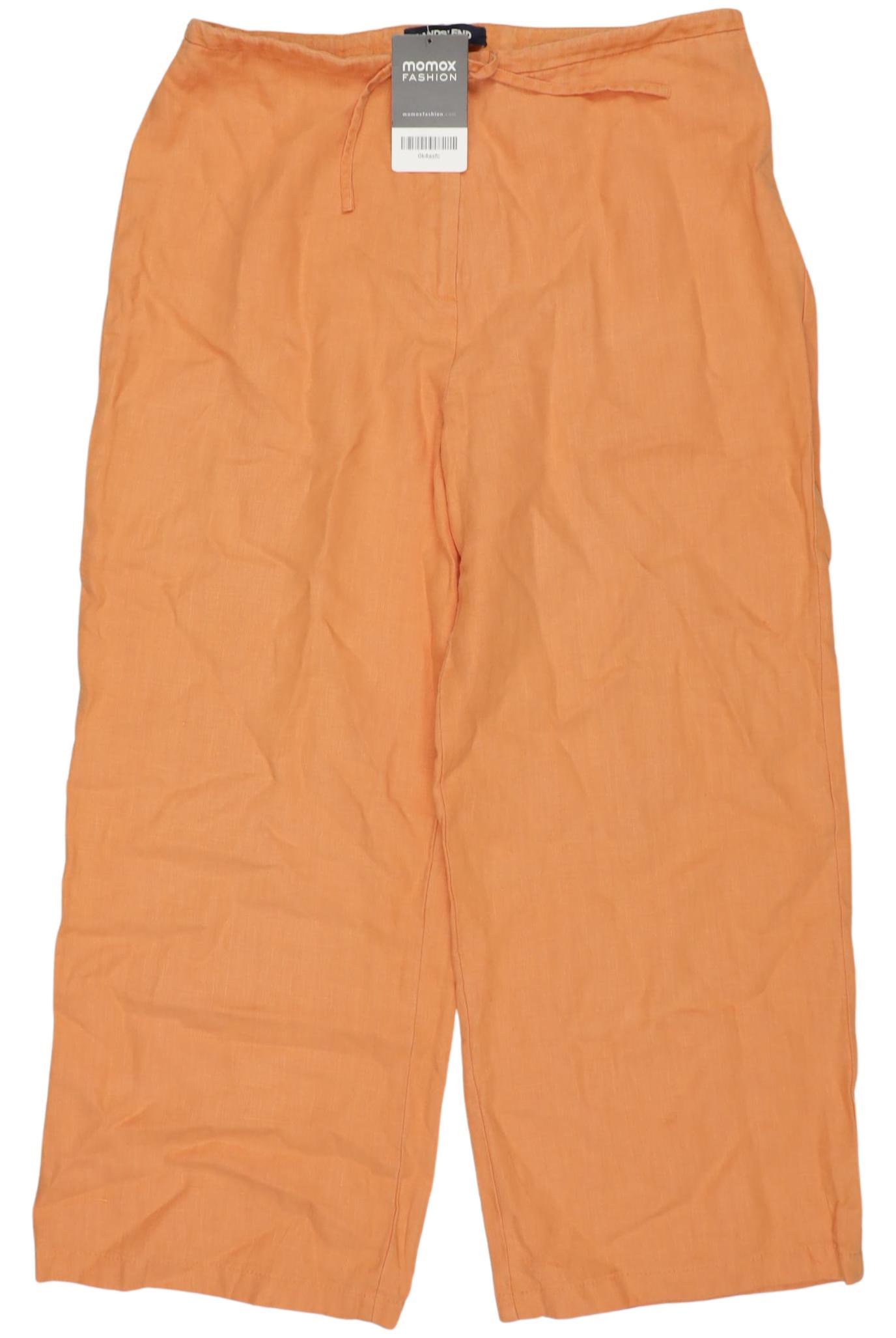 

Lands End Damen Stoffhose, orange, Gr. 30