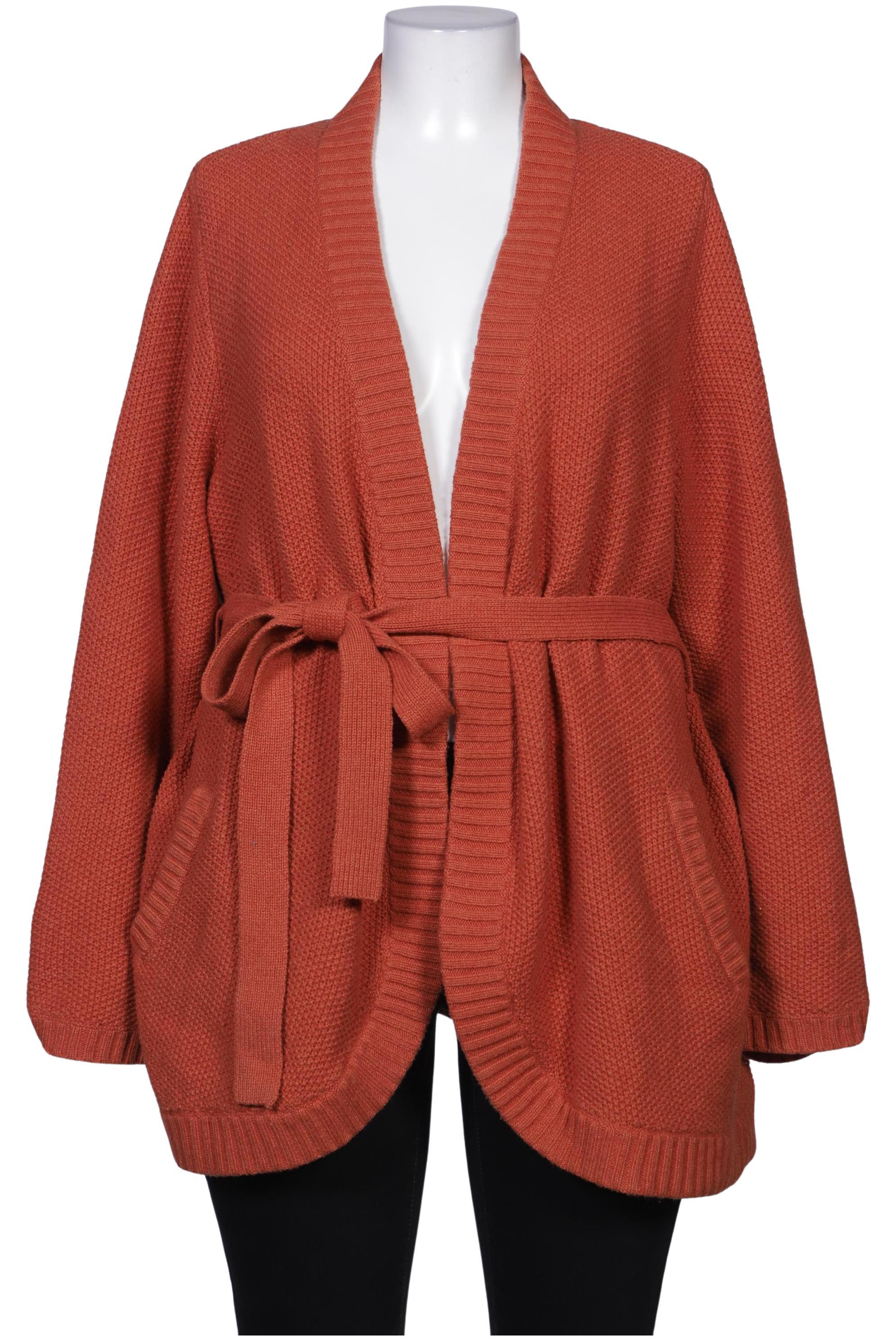 

Lands End Damen Strickjacke, orange, Gr. 52