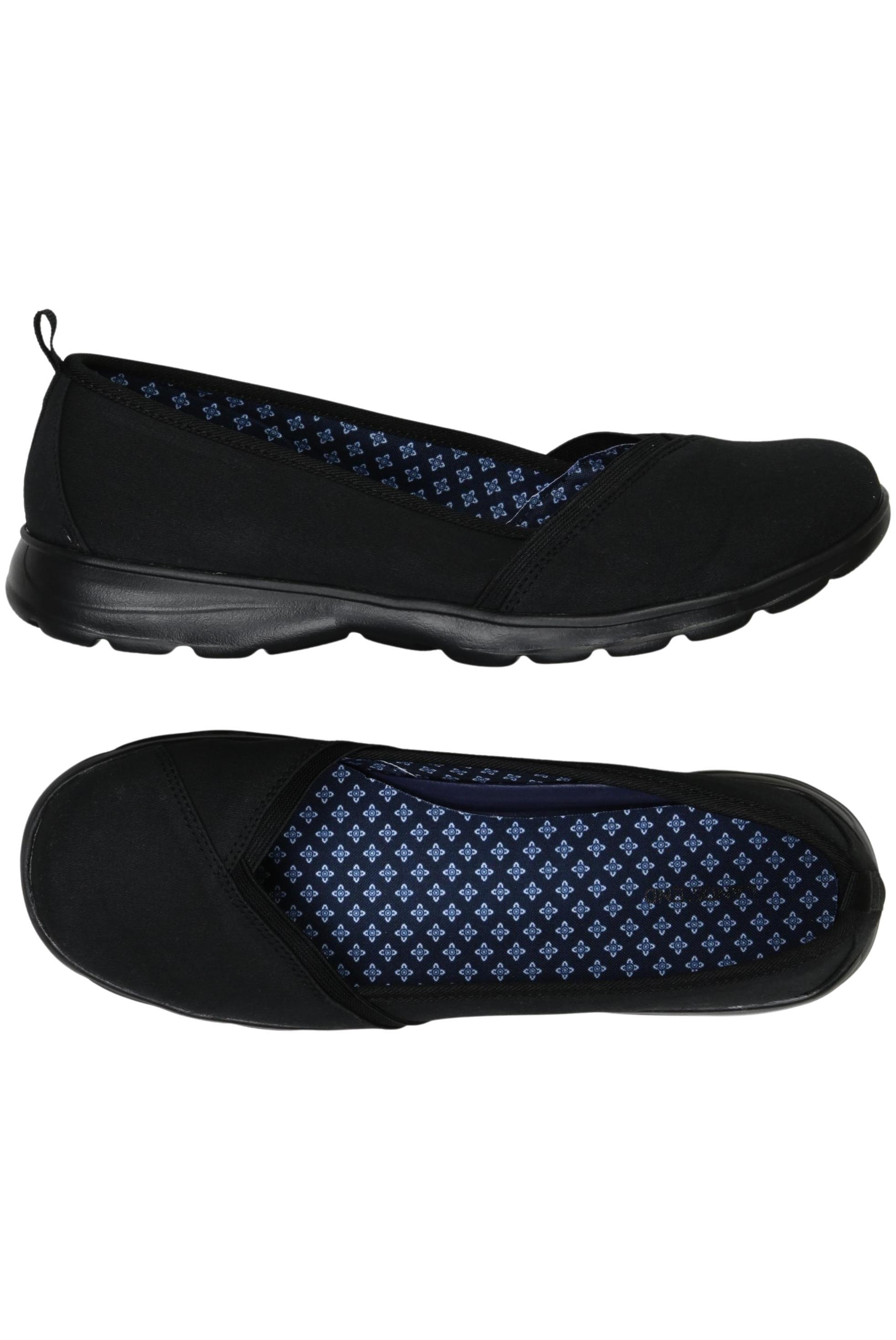 

Lands End Damen Ballerinas, schwarz, Gr. 40