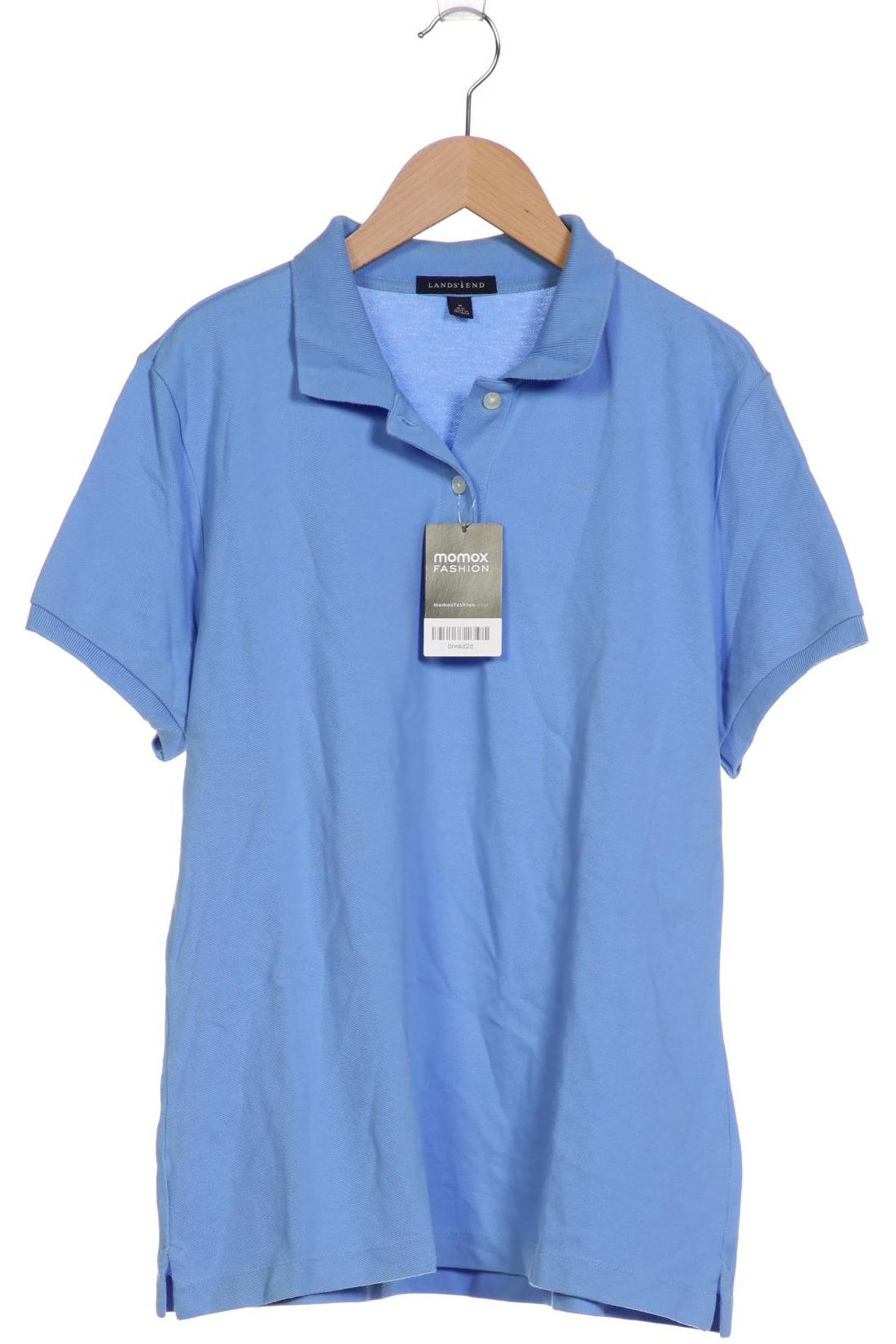 

Lands End Damen Poloshirt, blau, Gr. 38